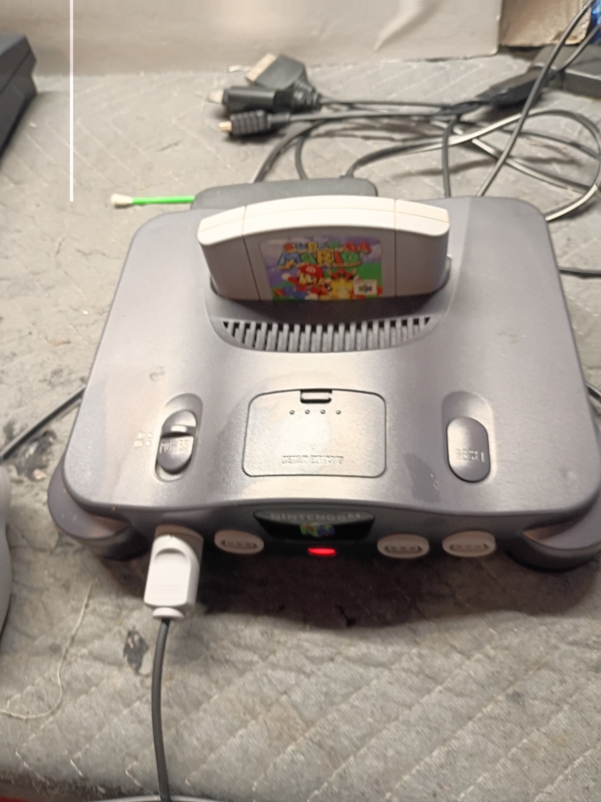 Nintendo 64 Console Bundle – Tested & Fully Working – Super Mario 64 N64