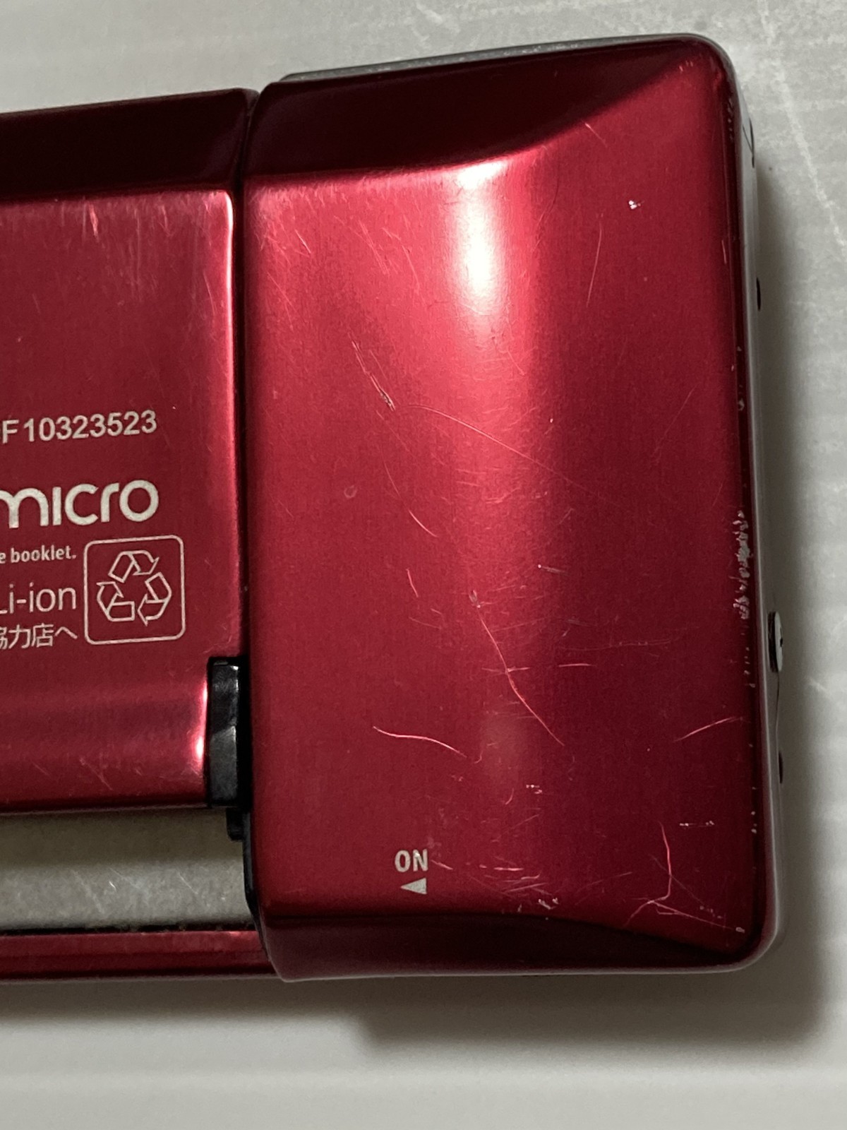 Nintendo Gameboy Micro Famicom Model 20th Anniversary Edition Console only #3