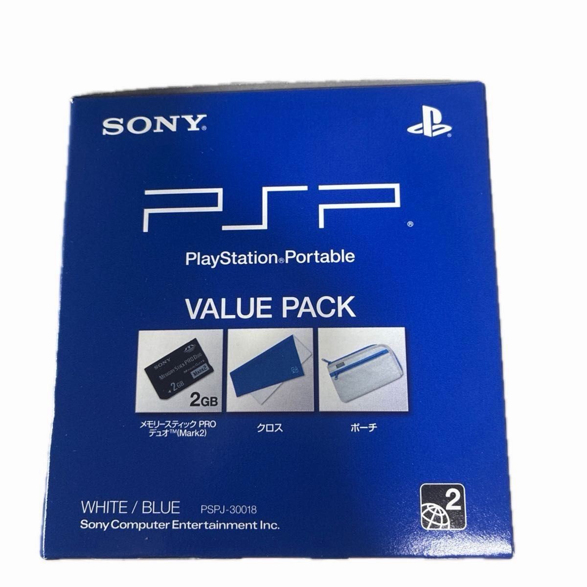 Sony PSP-3000 Value Pack White/Blue & Black/Red Japan Model Brand New