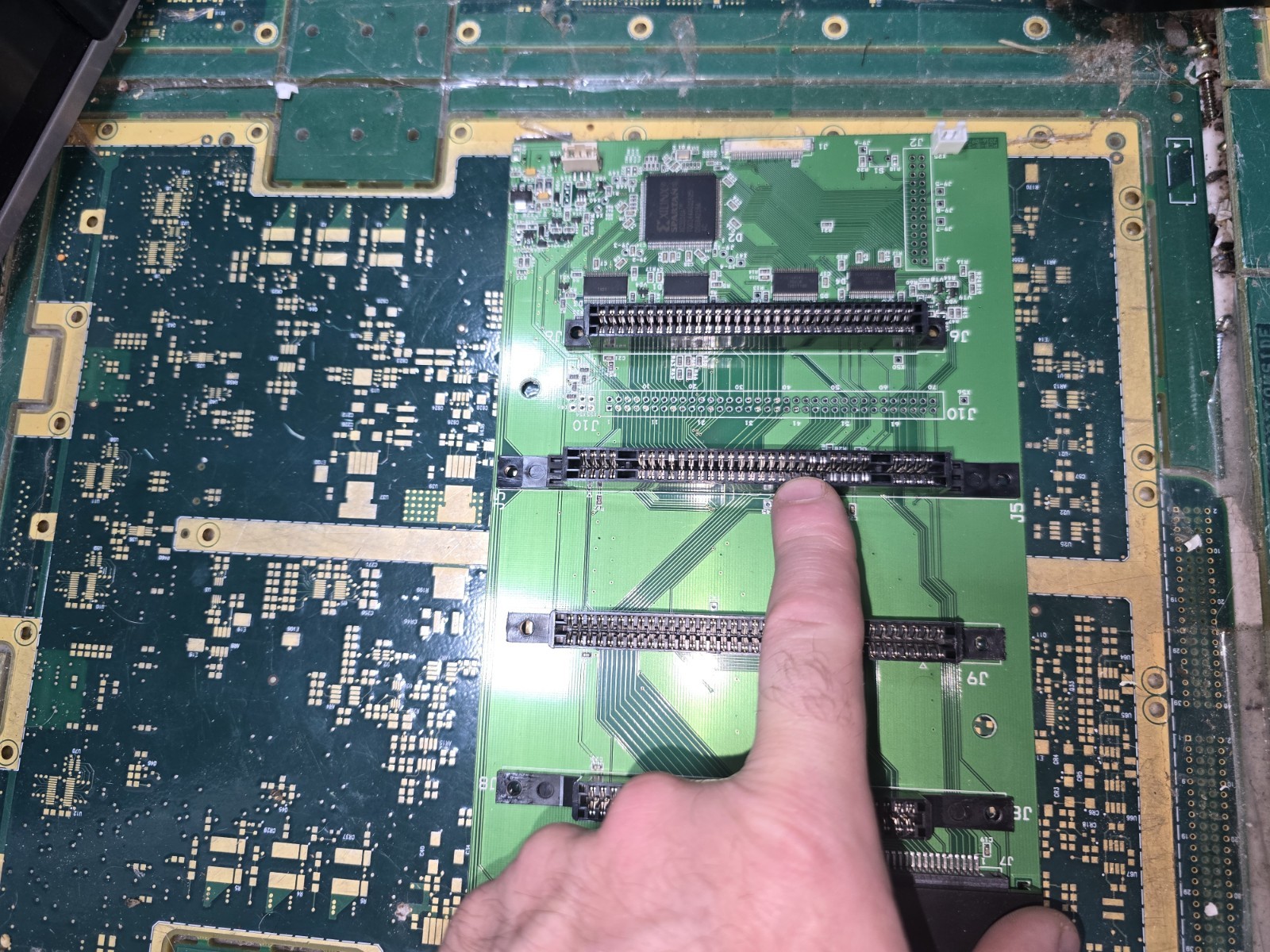 Hyperkin Retron 5 DEFECTIVE DONOR Cartridge Slot Board-Broken Pin/Clip-PARTS