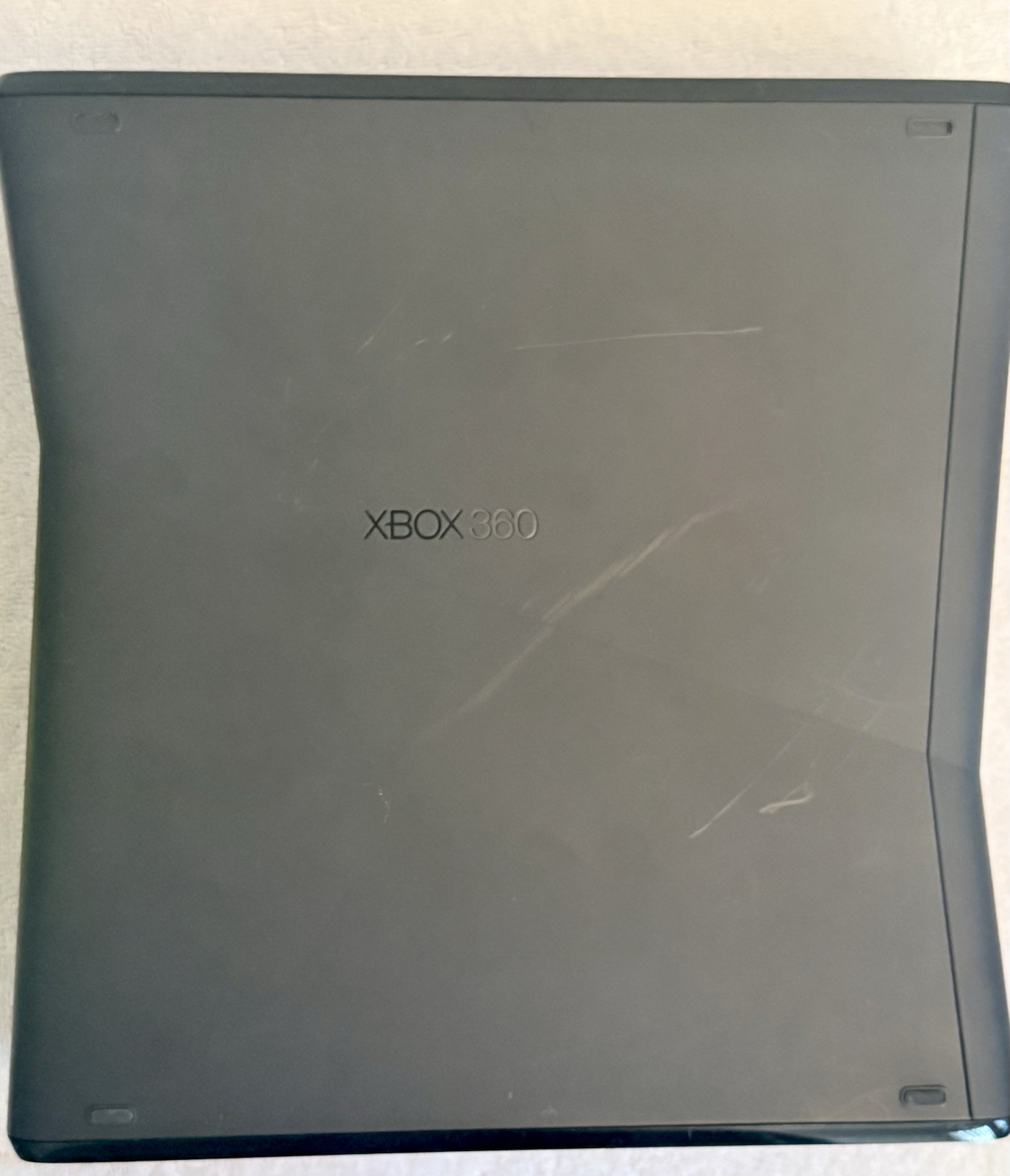 Microsoft XBox 360 S Slim 250GB Black Game Console 1439 Bundle W/ 4 Games Tested