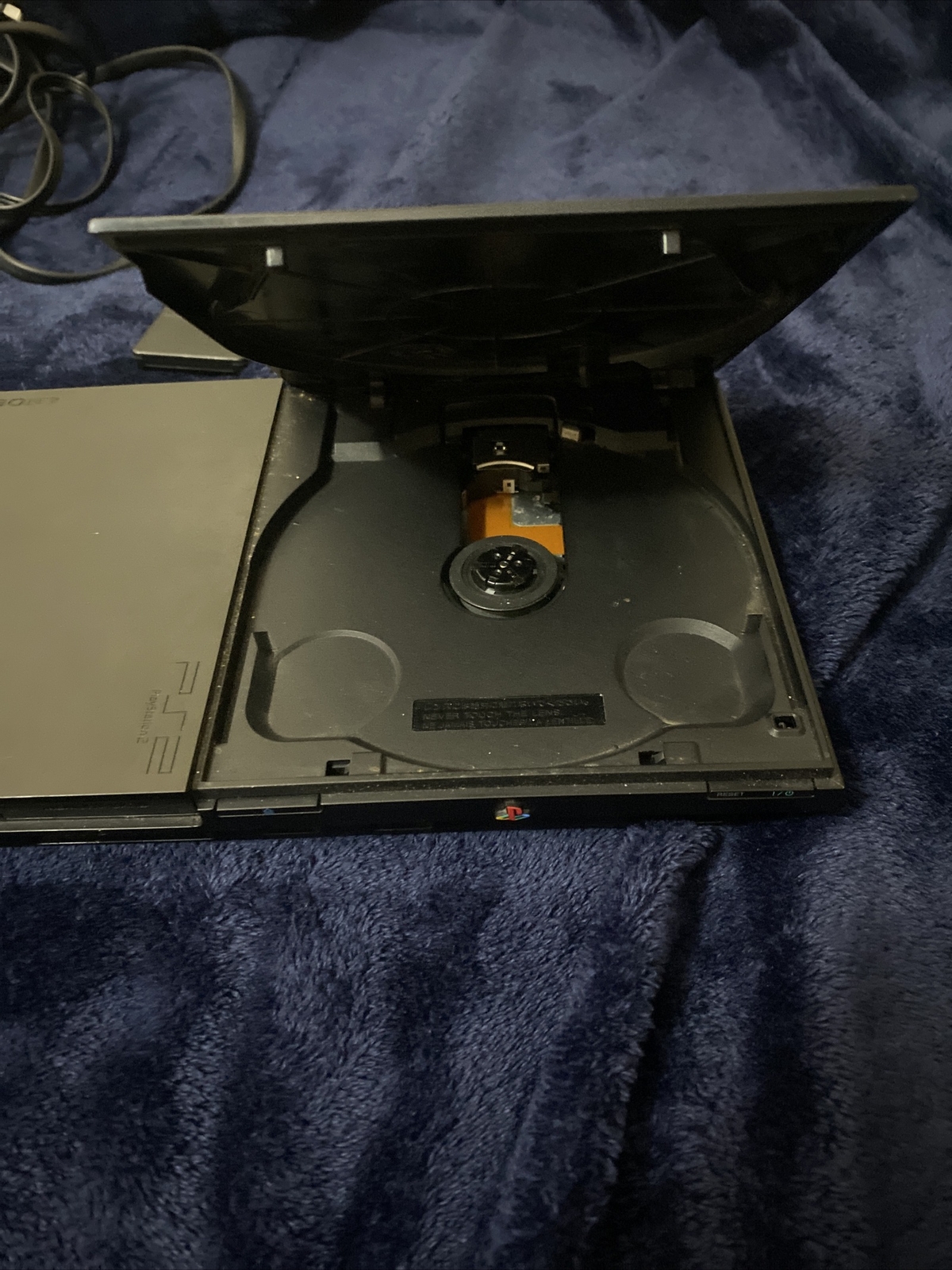 Sony PlayStation 2 Slim Launch Edition Charcoal Black Console (SCPH-75001CB)