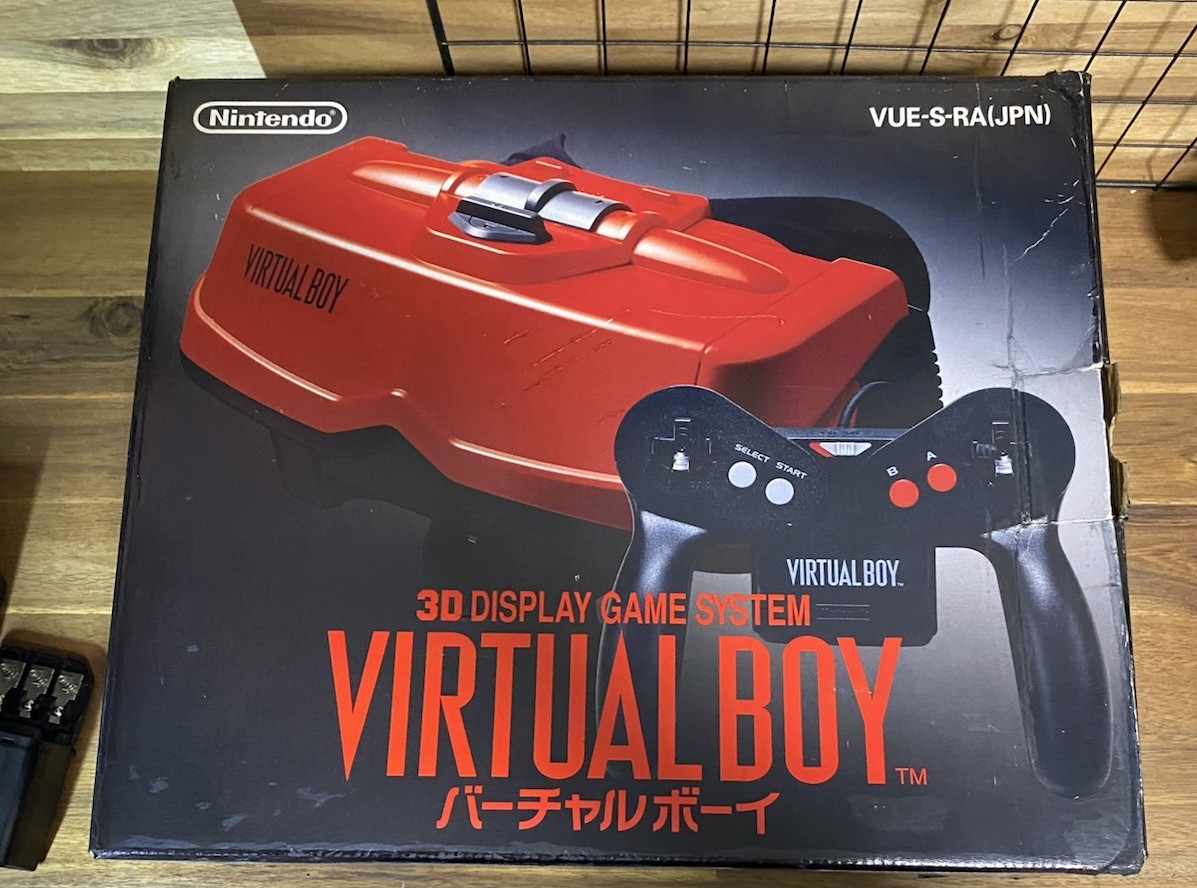 Nintendo Virtual Boy Console System Japanese video game Used From Japan