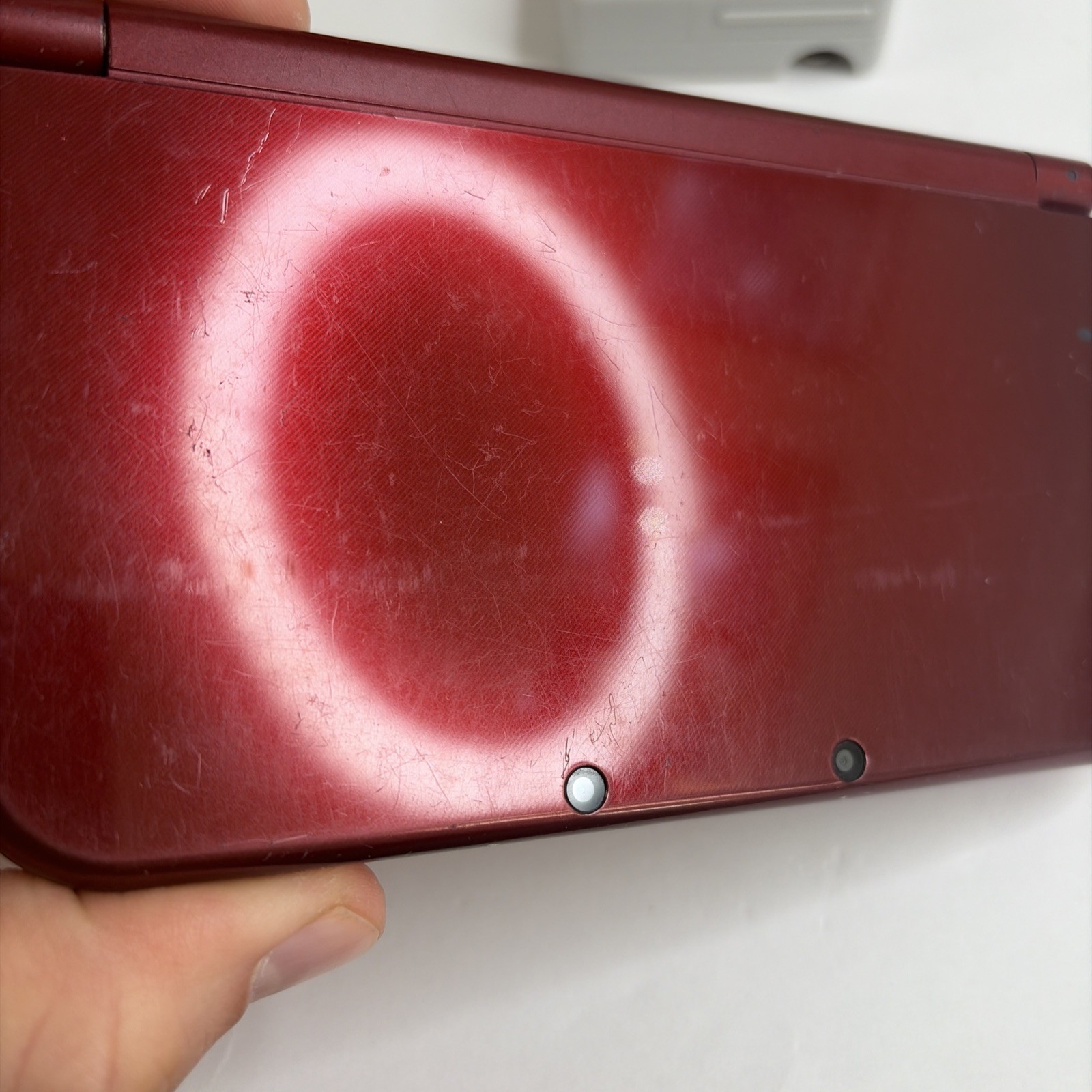 New Nintendo 3DS XL Red Console US Model – Top IPS Tested! W Charger Stylus