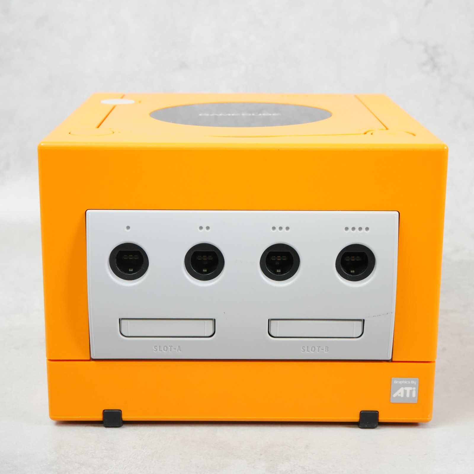 Nintendo GameCube Orange DOL-101 Console Only NTSC U-C/J Region Switch Mod