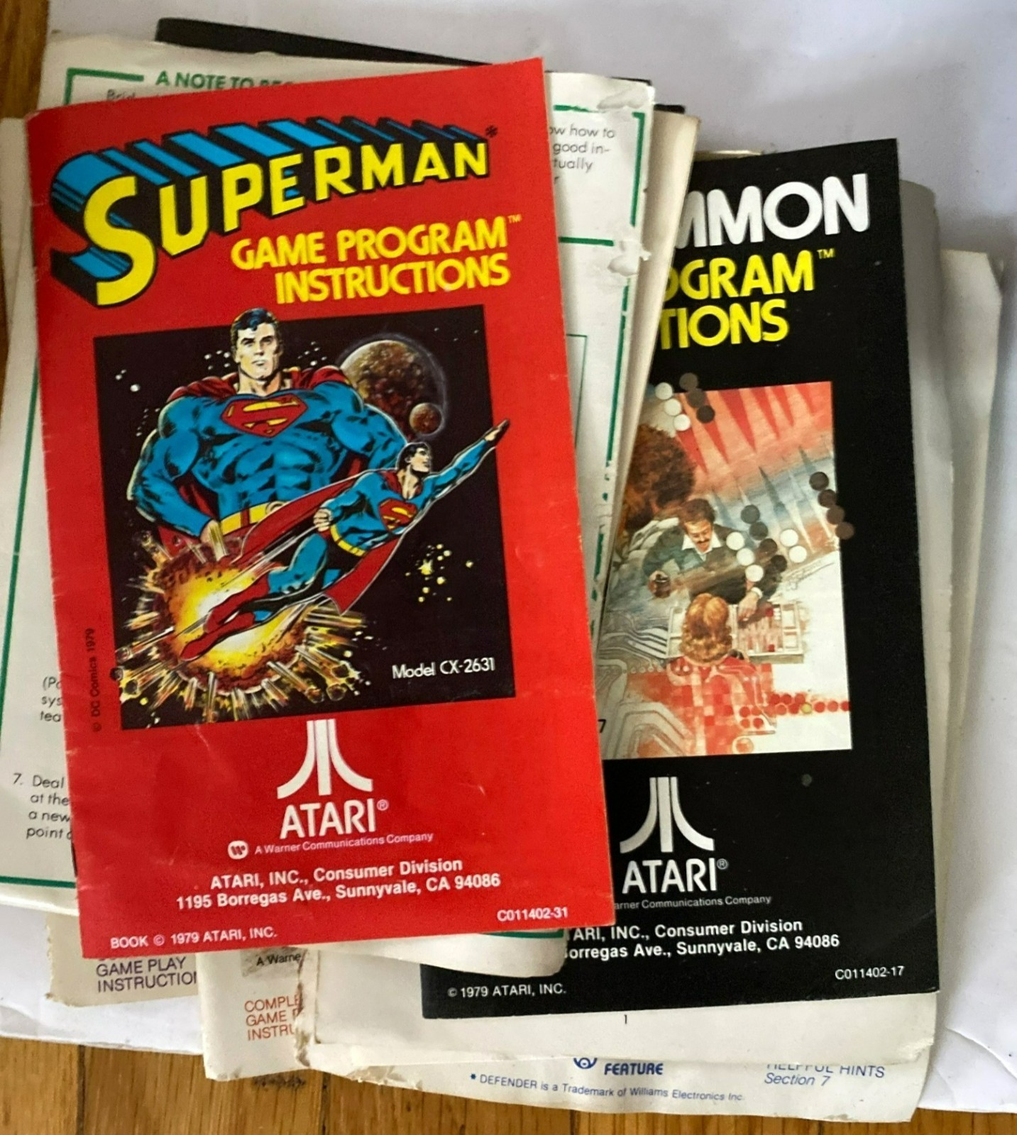 Atari 2600 Console System Cartridges Joy Sticks Manuals 22 Games Bundle LOT!