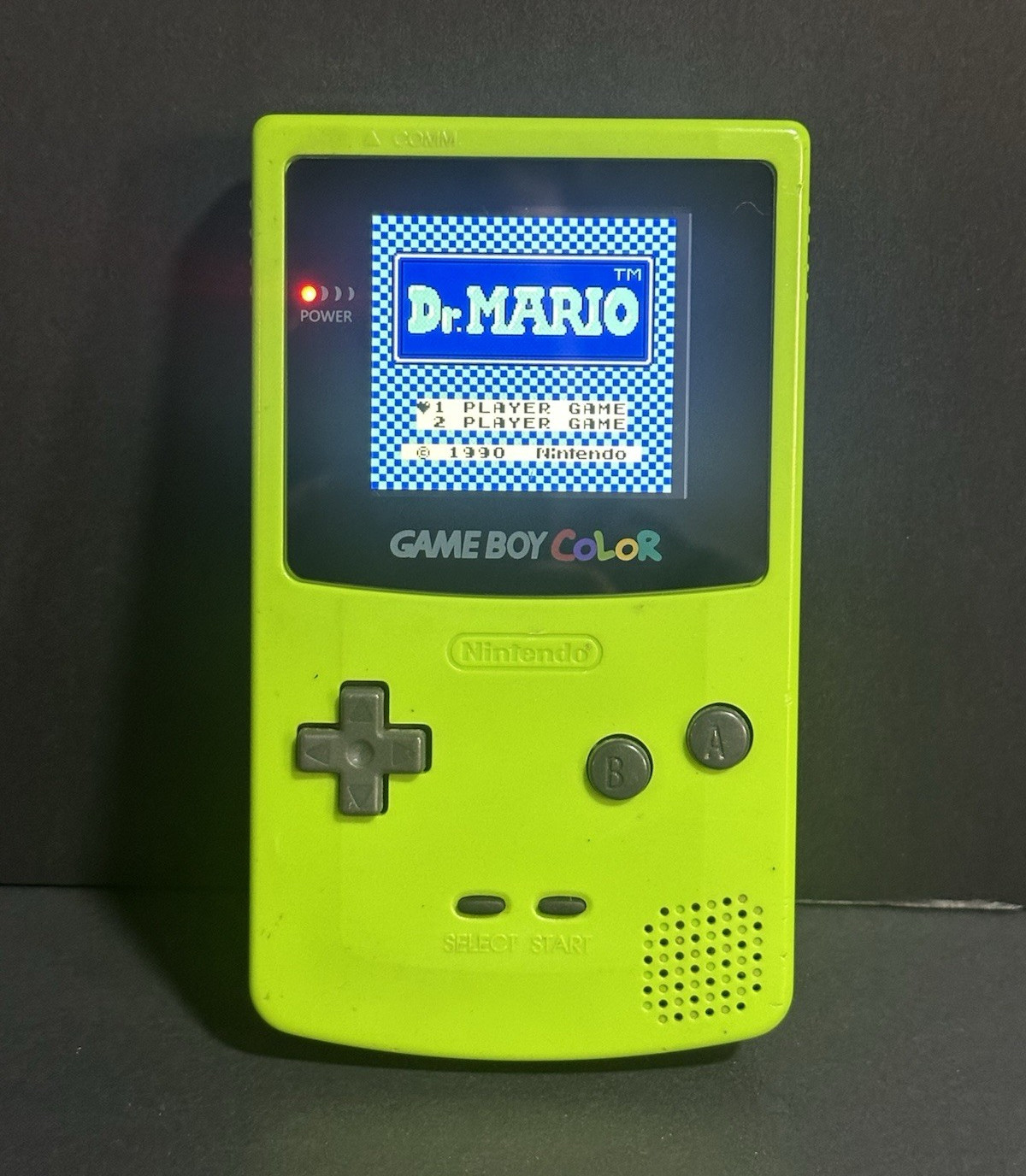 GameBoy Color (CGB-001) with updated IPS backlit screen