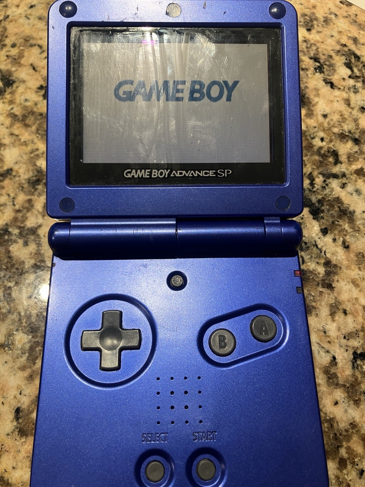 Nintendo Game Boy Advance SP AGS-001 COBALT Blue Handheld System NEW CHARGER