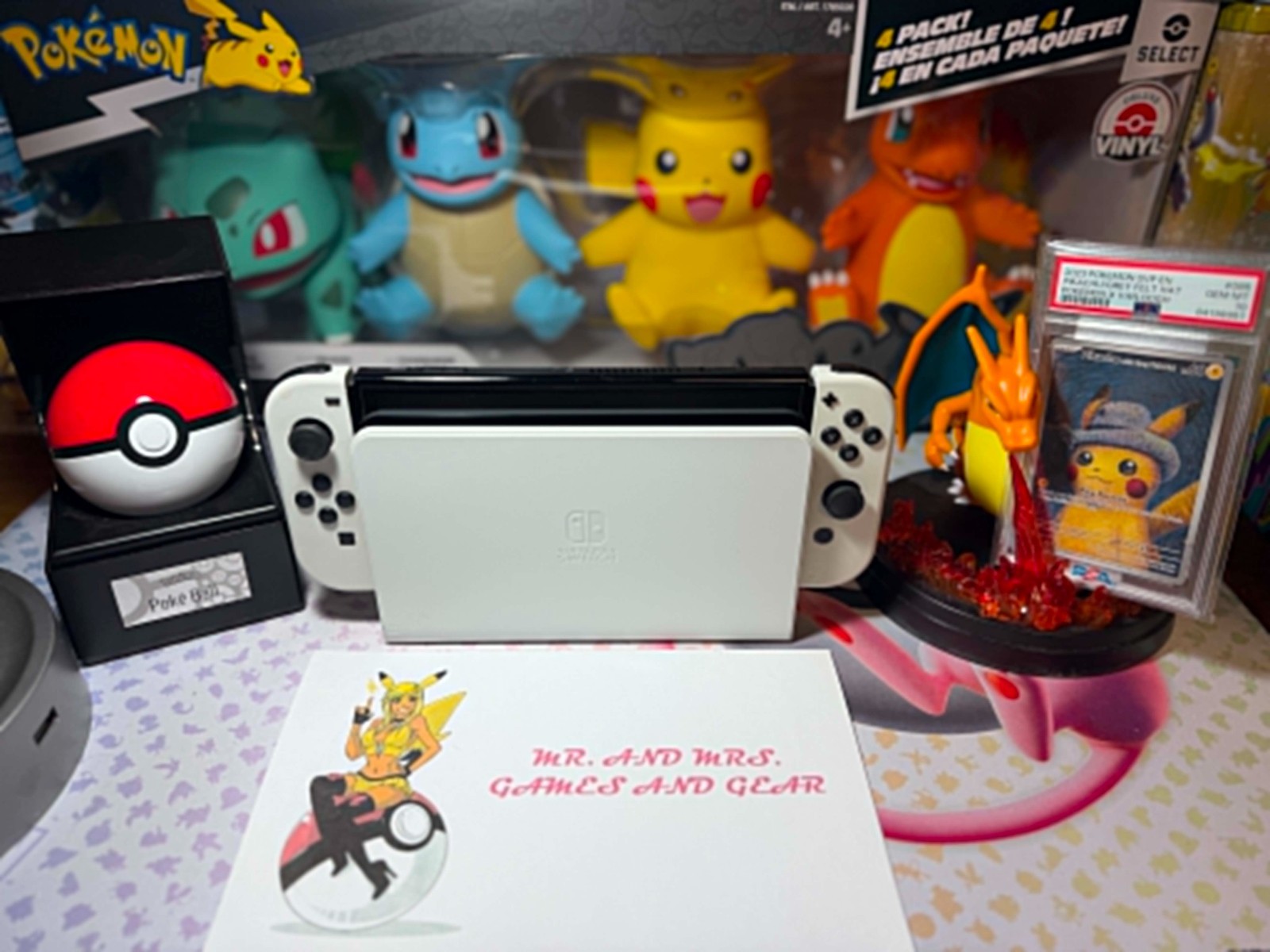 Nintendo Switch OLED Handheld Console – 64GB – SCREEN Very Nice Shape