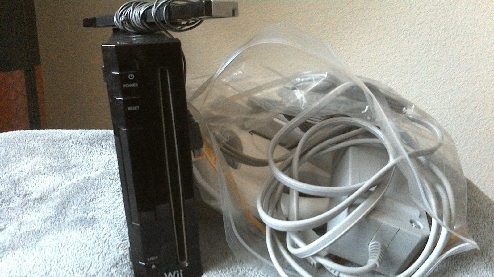 Nintendo Wii Black Console