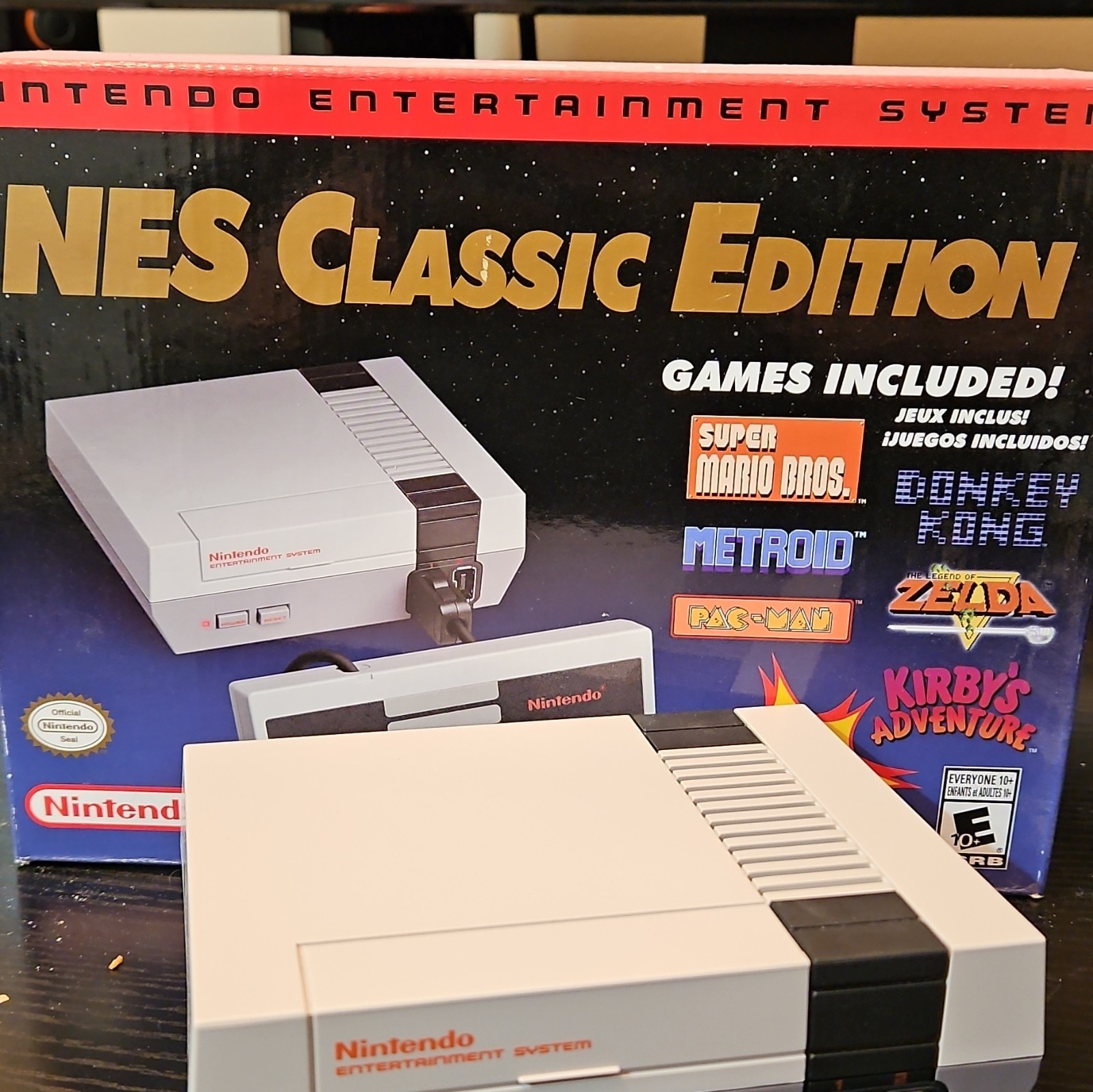 Nintendo NES Classic Edition Mini Console Gray HDMI 720p Preloaded NTSC-U/C