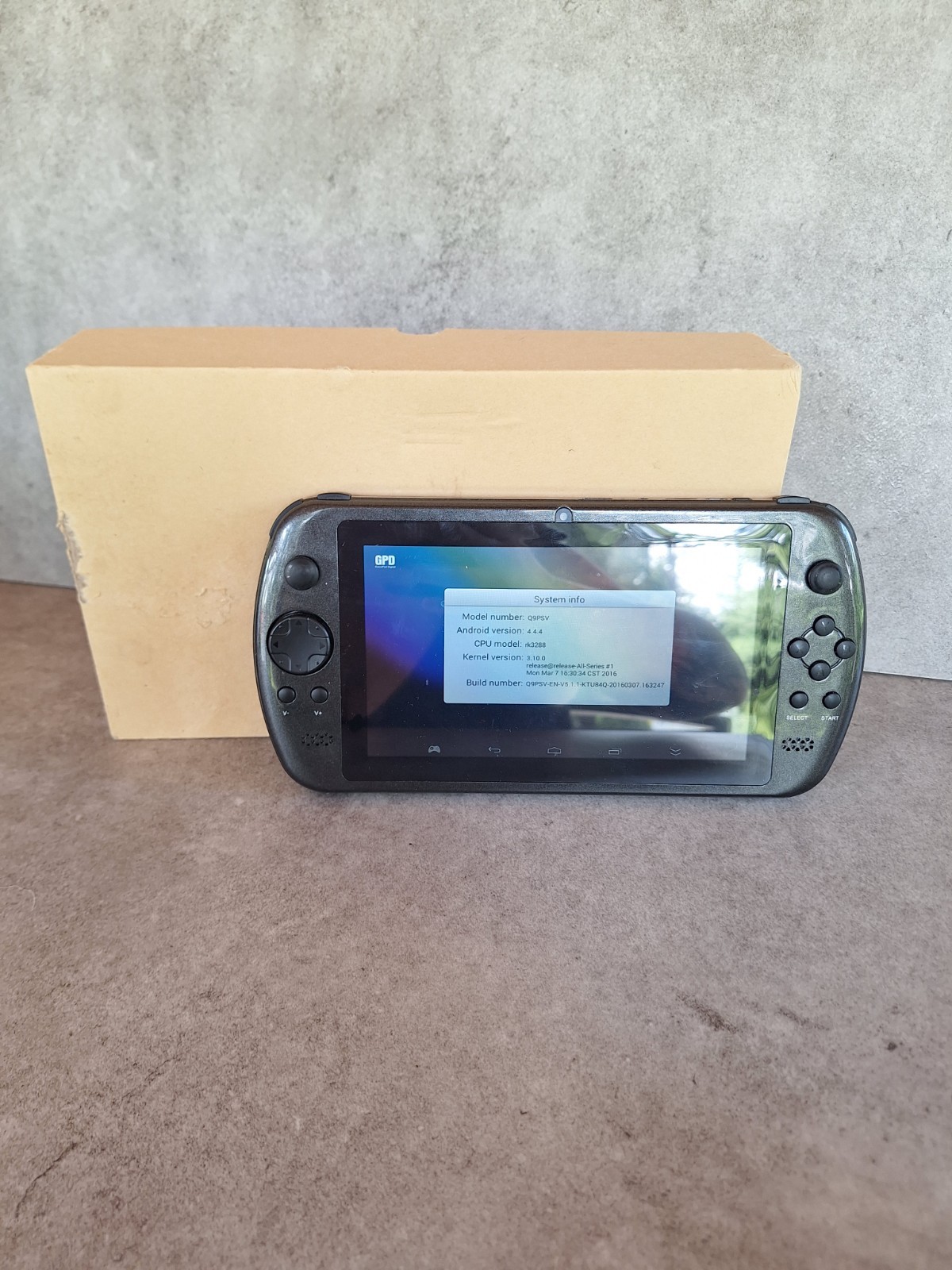 GPD Q9 Q9PSV Android Handheld Gaming Console 7 Inch W Preloaded Games 16gb