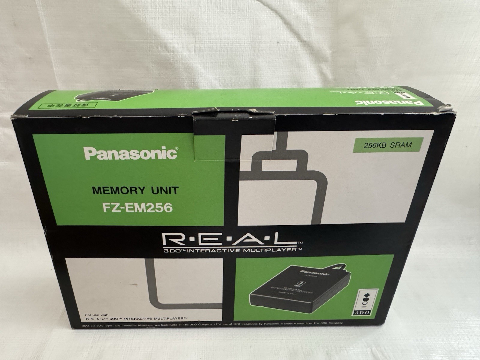 🇺🇸US SELLER – Panasonic 3DO FZ-EM256 External Memory Unit Backup •NO DISC•