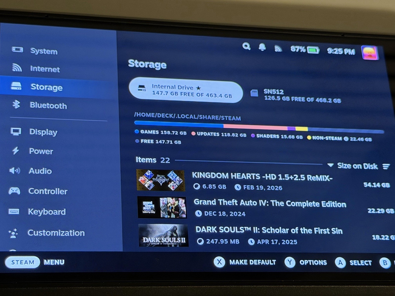 Excellent Condition – Valve Steam Deck OLED 512GB w/ Case, Charger & 512 GB SD