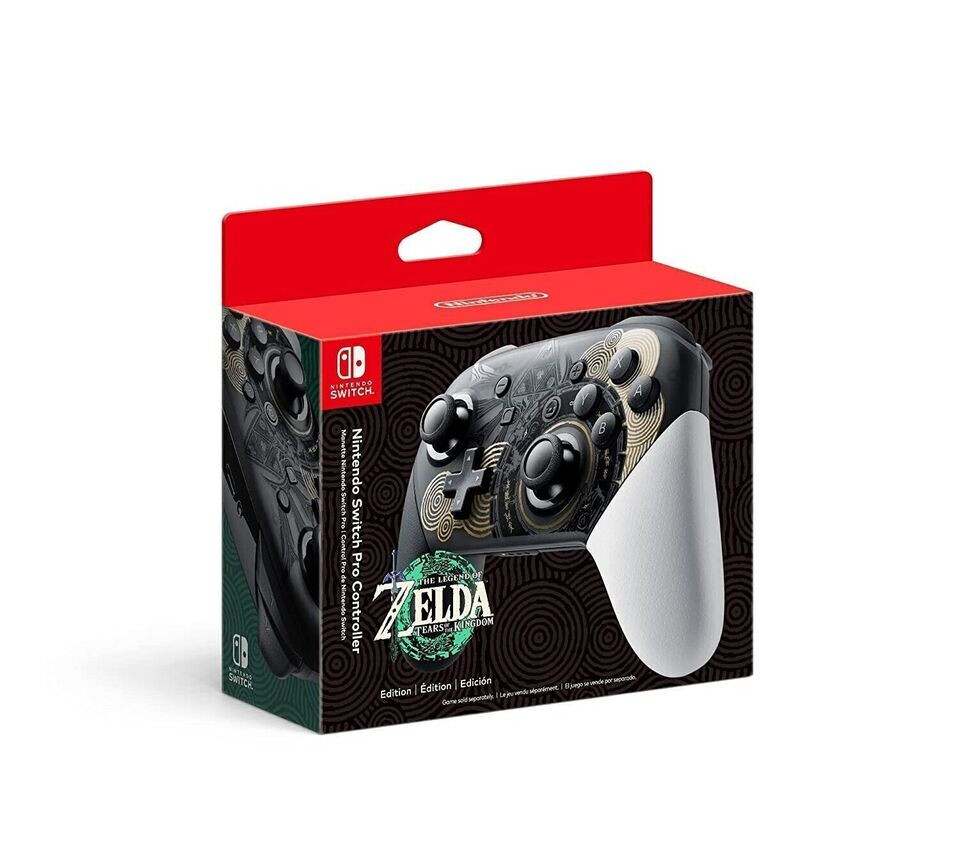 Pro Controller The Legend of Zelda Tears of the Kingdom Edition Nintendo Switch