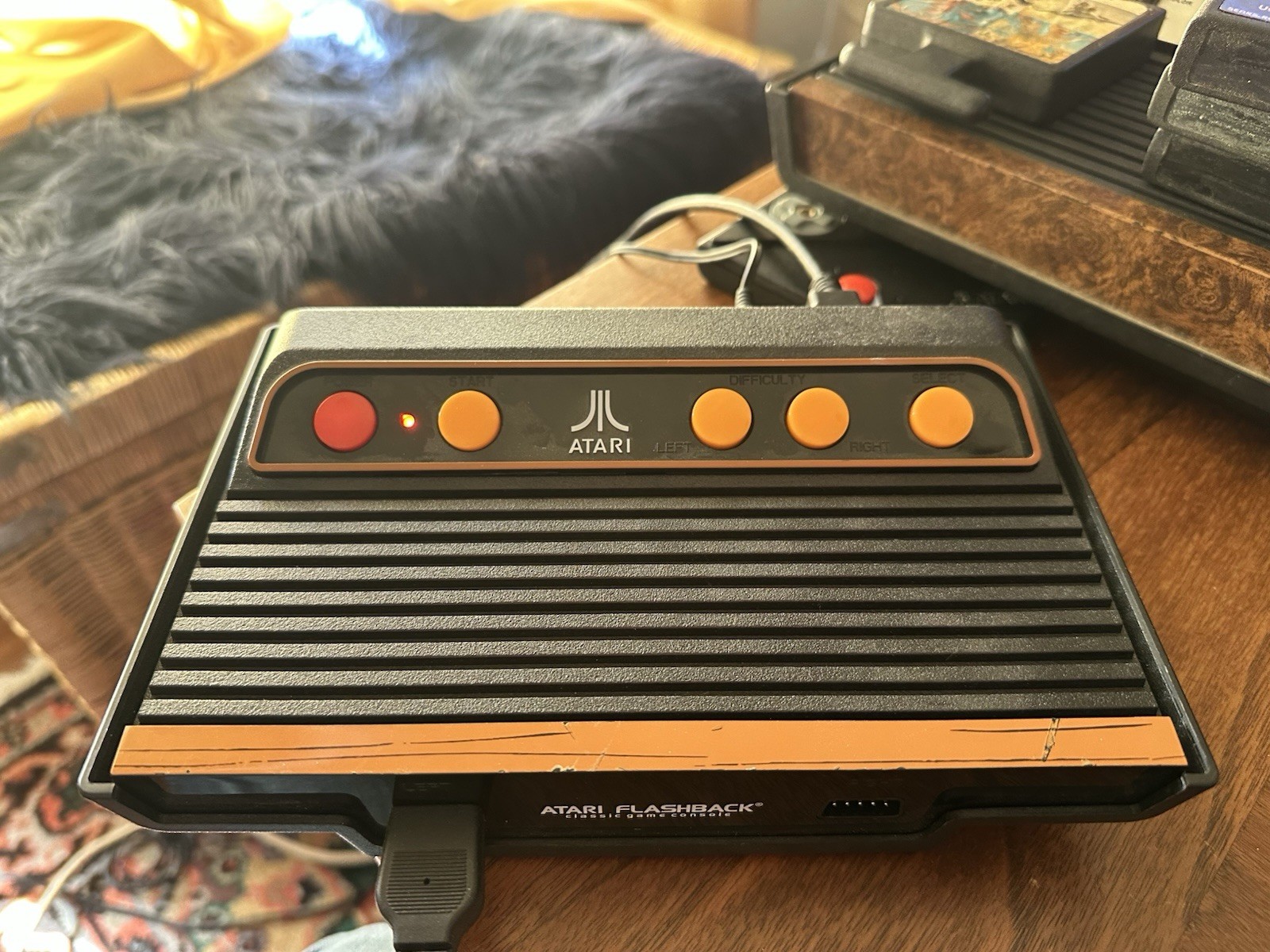 Atari Flashback 9 HDMI Retro Console Built-in Game sd slot 2 Controllers AtGames