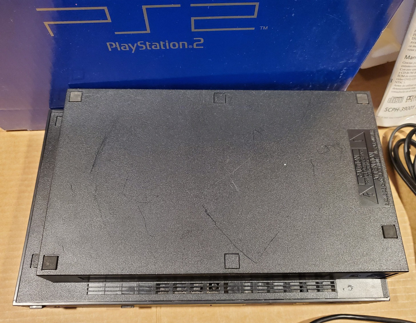 Sony Playstation 2 PS2 Console Black in Box