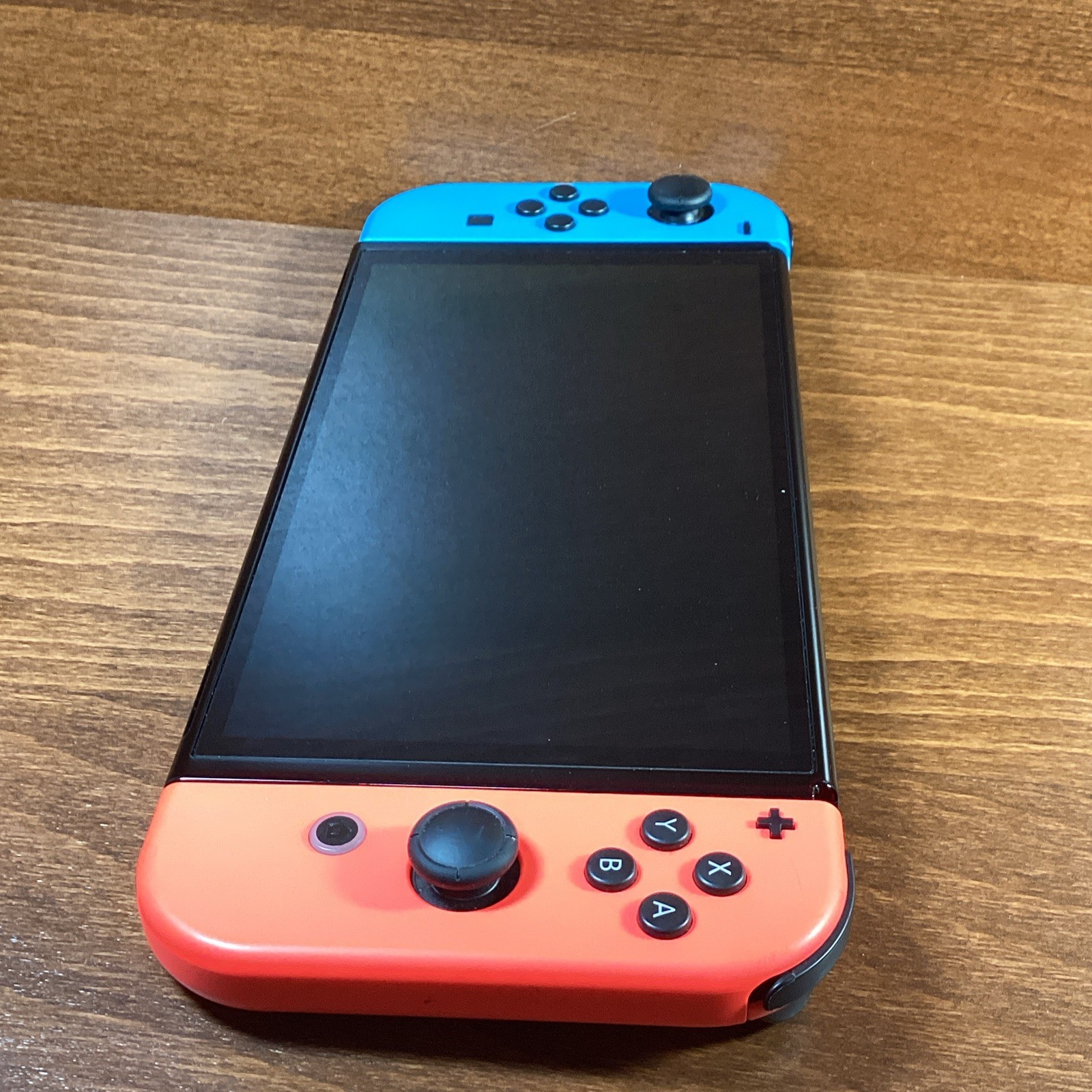 Nintendo Switch OLED Model HEG-001 Handheld Console – 64GB – Red & Blue