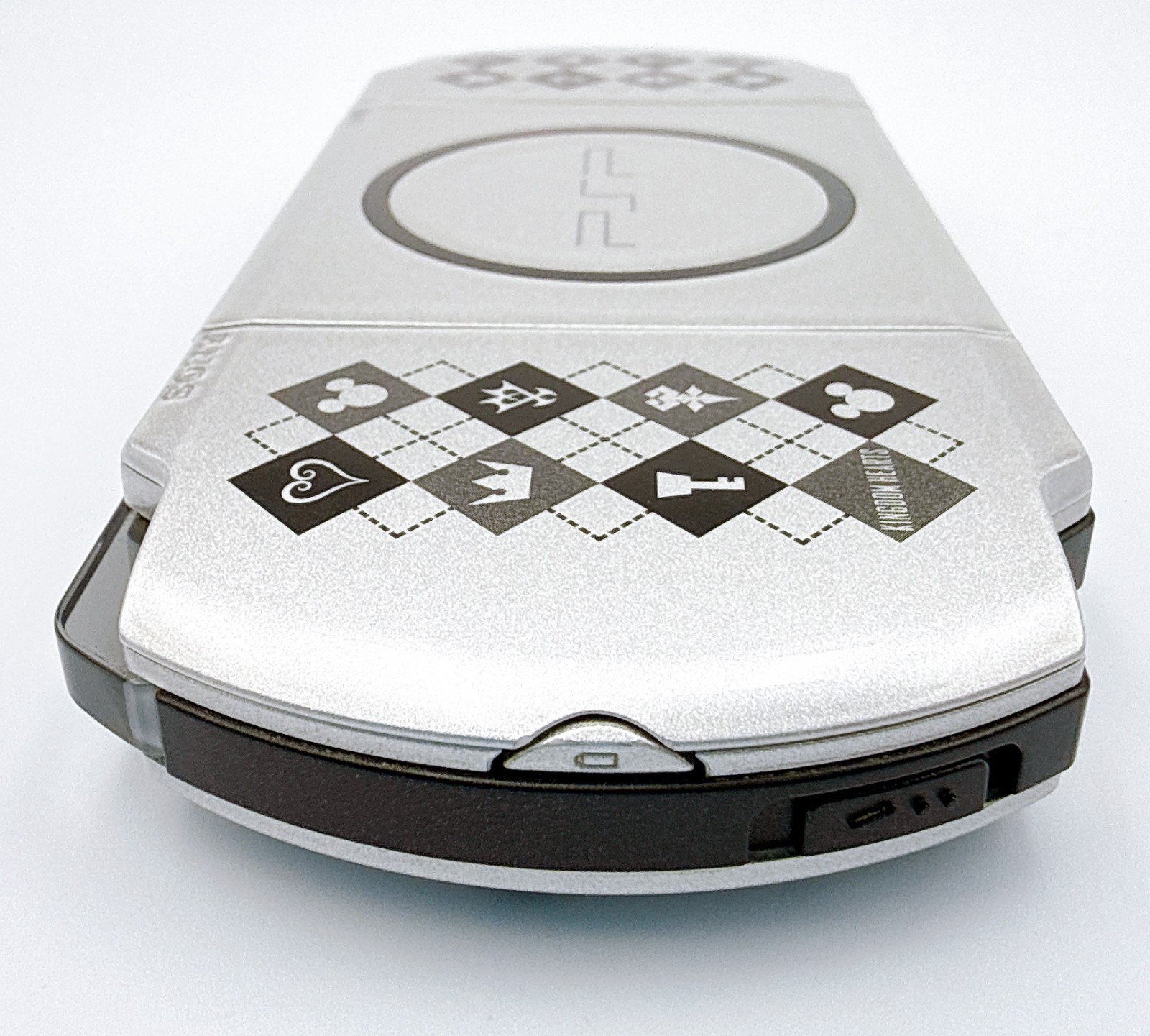 Sony PSP-3000 Console Silver Kingdom Hearts Limited Region Free w/etc -Excellent
