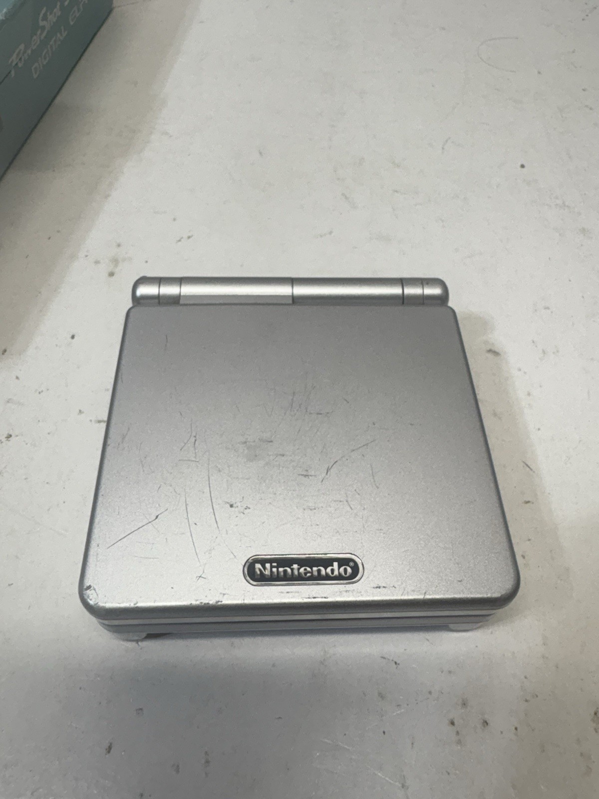 Nintendo Game Boy Advance SP AGS-001 Handheld System Console, Silver