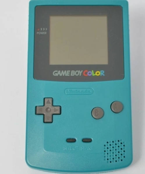 Nintendo Game Boy Color Blue (CGB-001) Handheld System Made in Japan