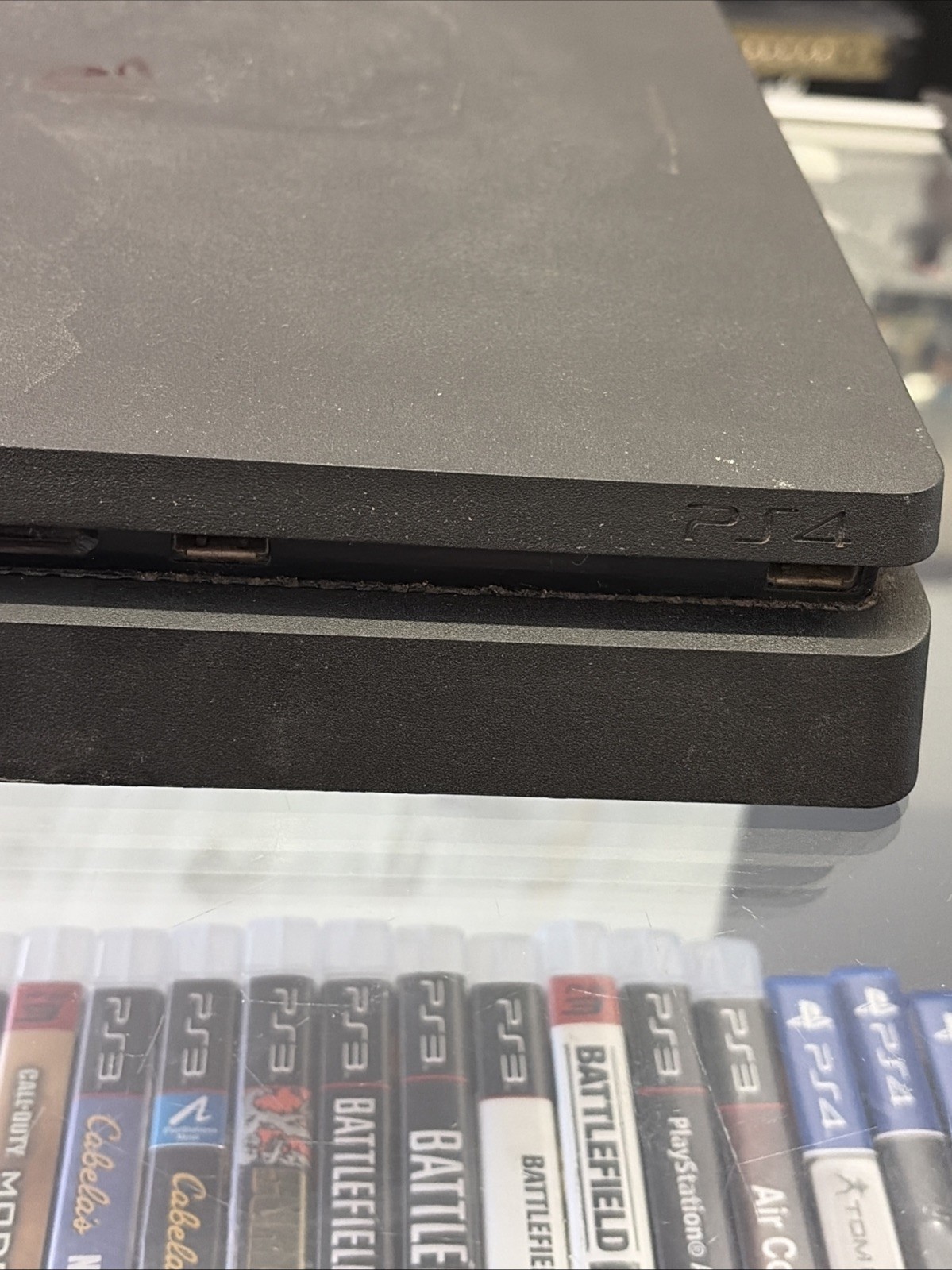 Sony PlayStation 4 Slim 500GB Gaming Console with 2 Games