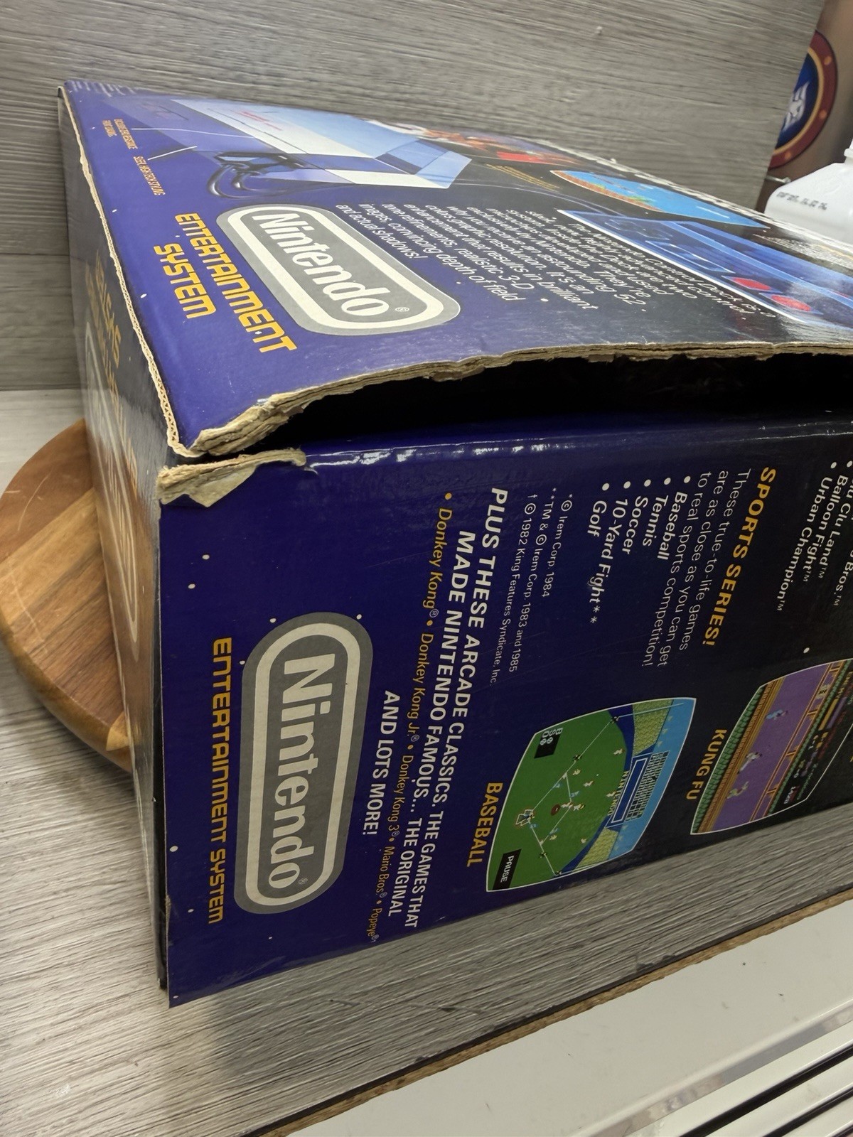 Vintage 1985 Nintendo NES Control Deck Tested & Working Selling As Is Due To Age