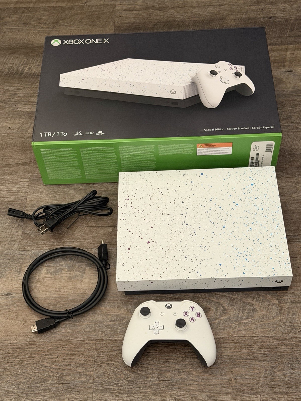 Microsoft Xbox One X 1TB Console Gaming System Hyperspace Special Edition w/ Box