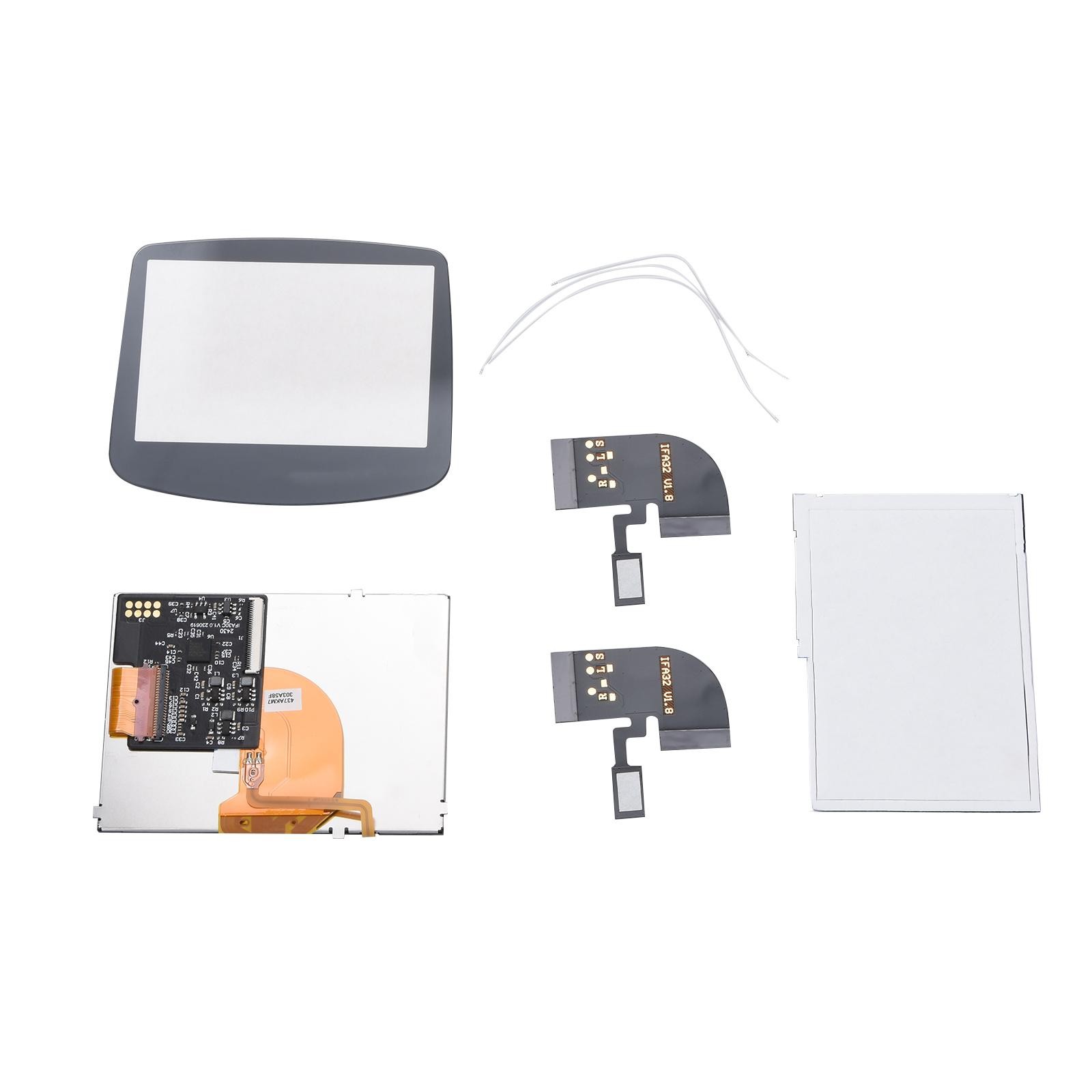 1 Set light Screen MOD LCD Backlight Kit For Nintendo GBA IPS Game Boy Advance k