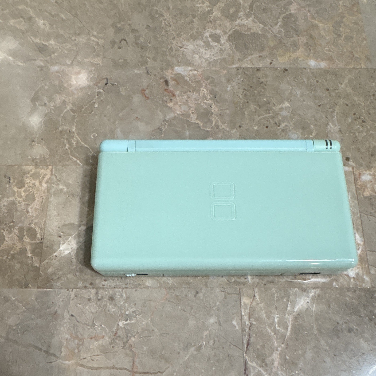 Nintendo DS Lite Light Blue Handheld System Touchscreen Headphone Jack USG-001