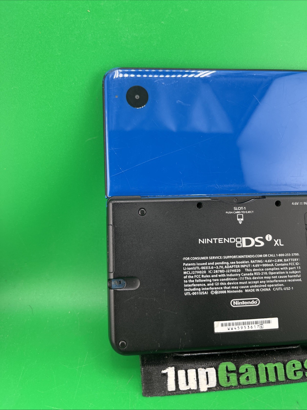 Nintendo DSi XL Blue Handheld Gaming Console with No Pen (T06)