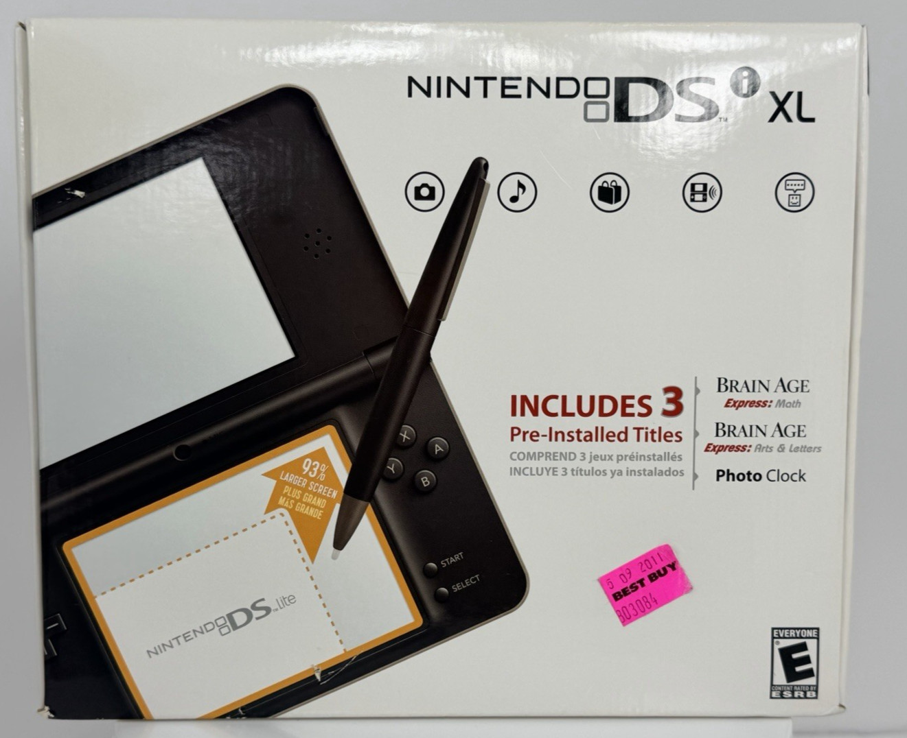 Nintendo DSi XL Bronze Launch Edition – FACTORY SEALED – Handheld Console * Rare