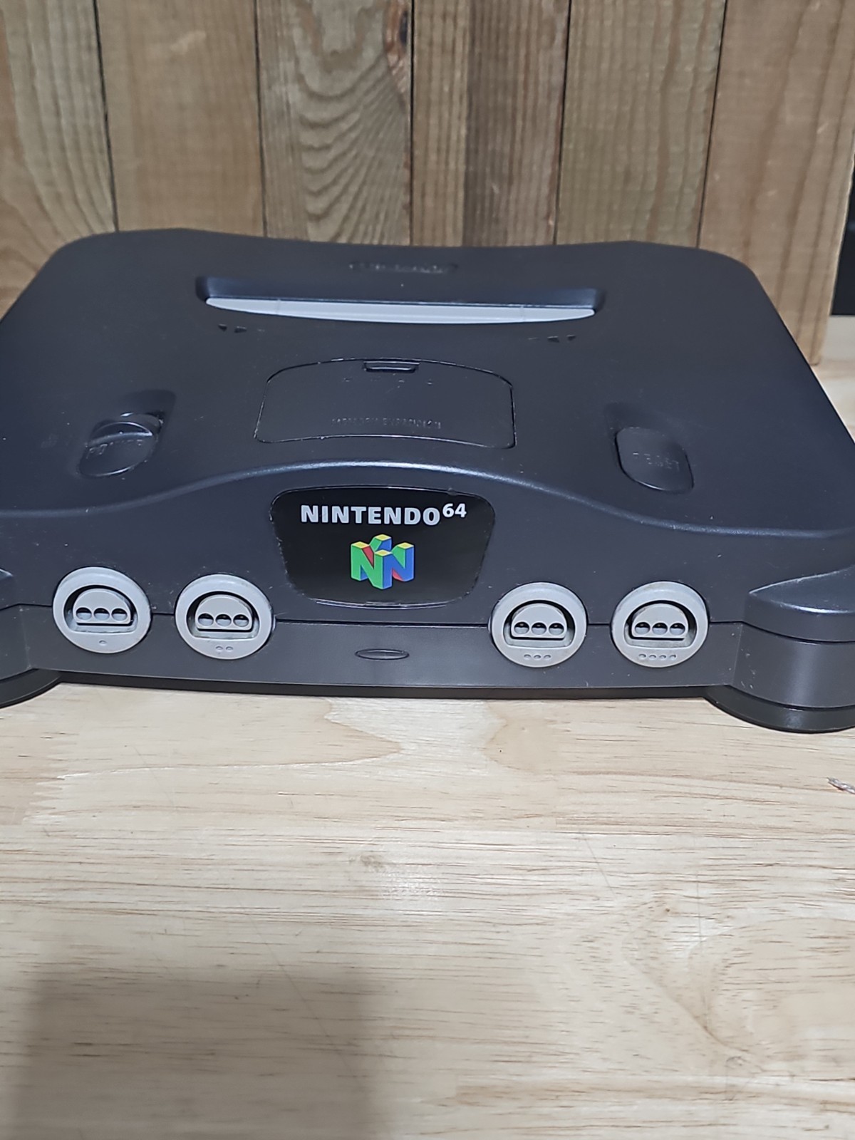 Nintendo N64 Console NUS-001 – *TESTED* – w/ Gray Controller – ALL OEM
