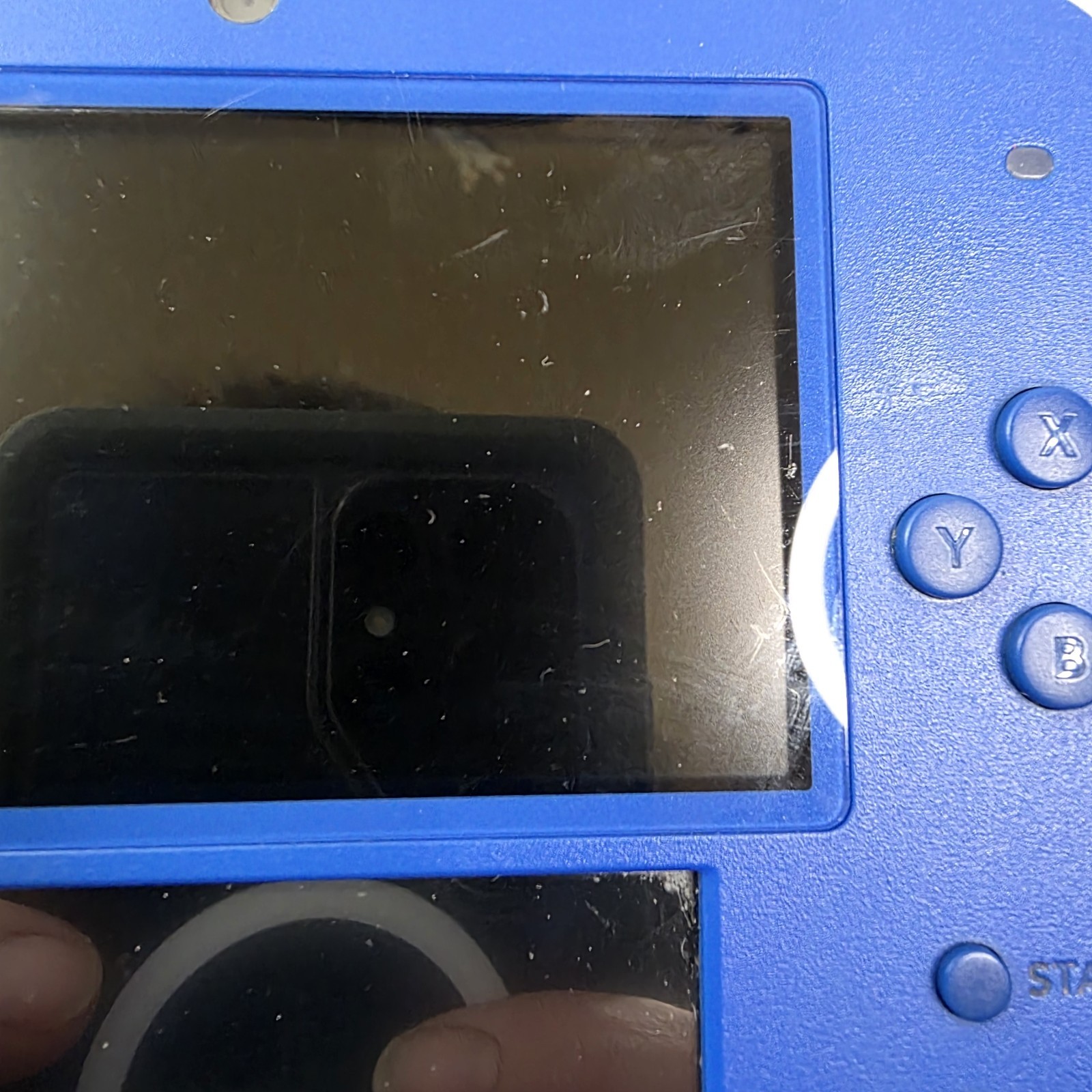 Nintendo 2DS Handheld System Blue With Mariokart 7. Tested And Working. READ!!!!
