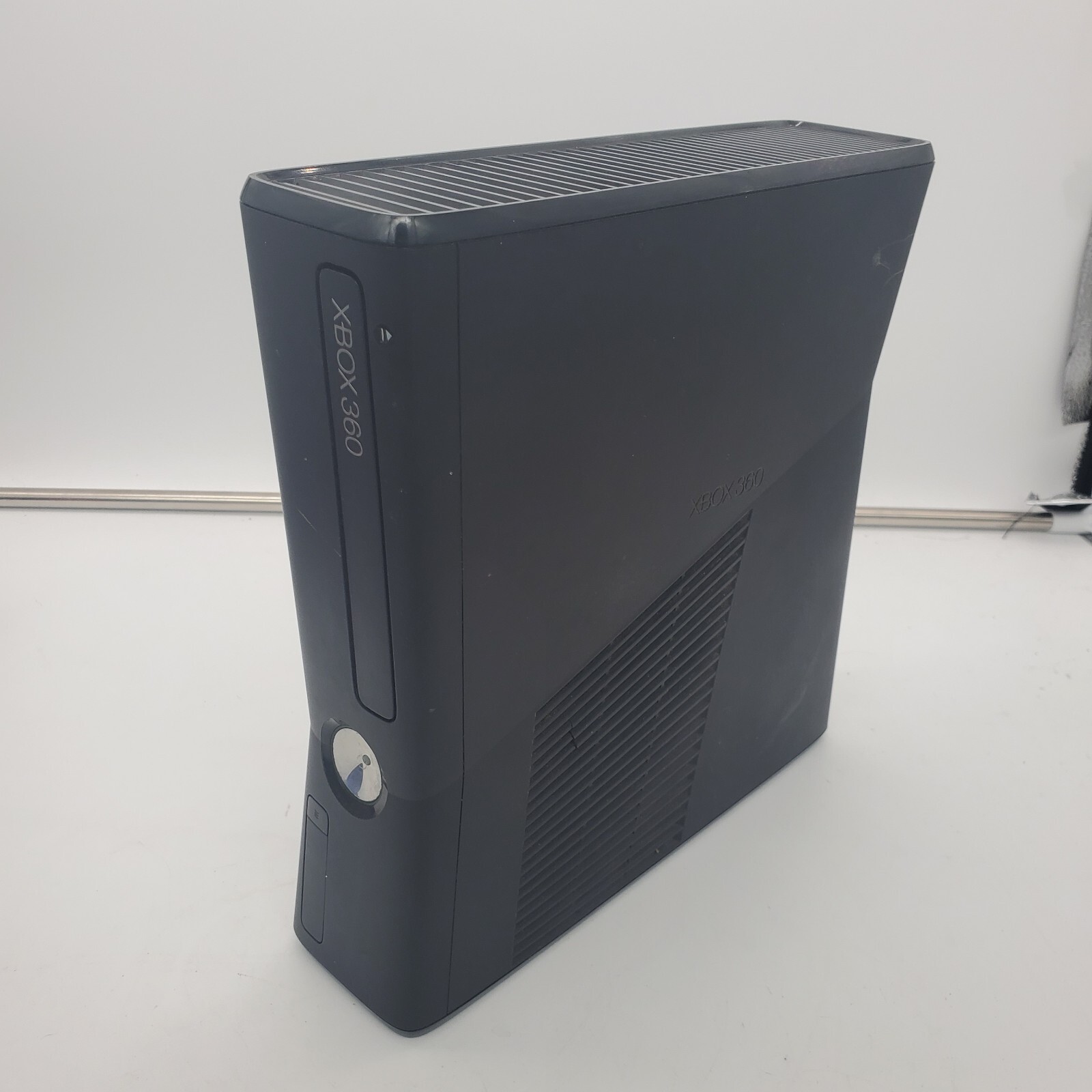 Microsoft Xbox 360 S Slim Black Console ONLY 4GB TESTED Works