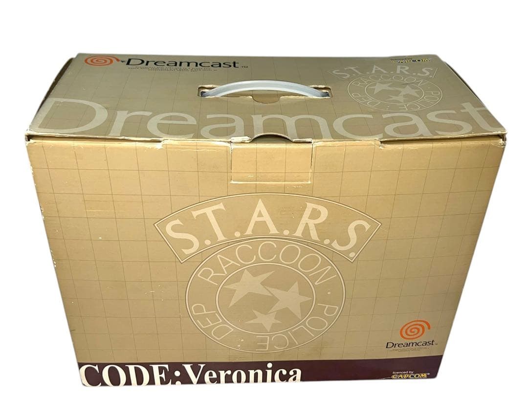 Dreamcast BIOHAZARD CODE VERONICA Limited Console System Boxed CLAIRE Tested 684