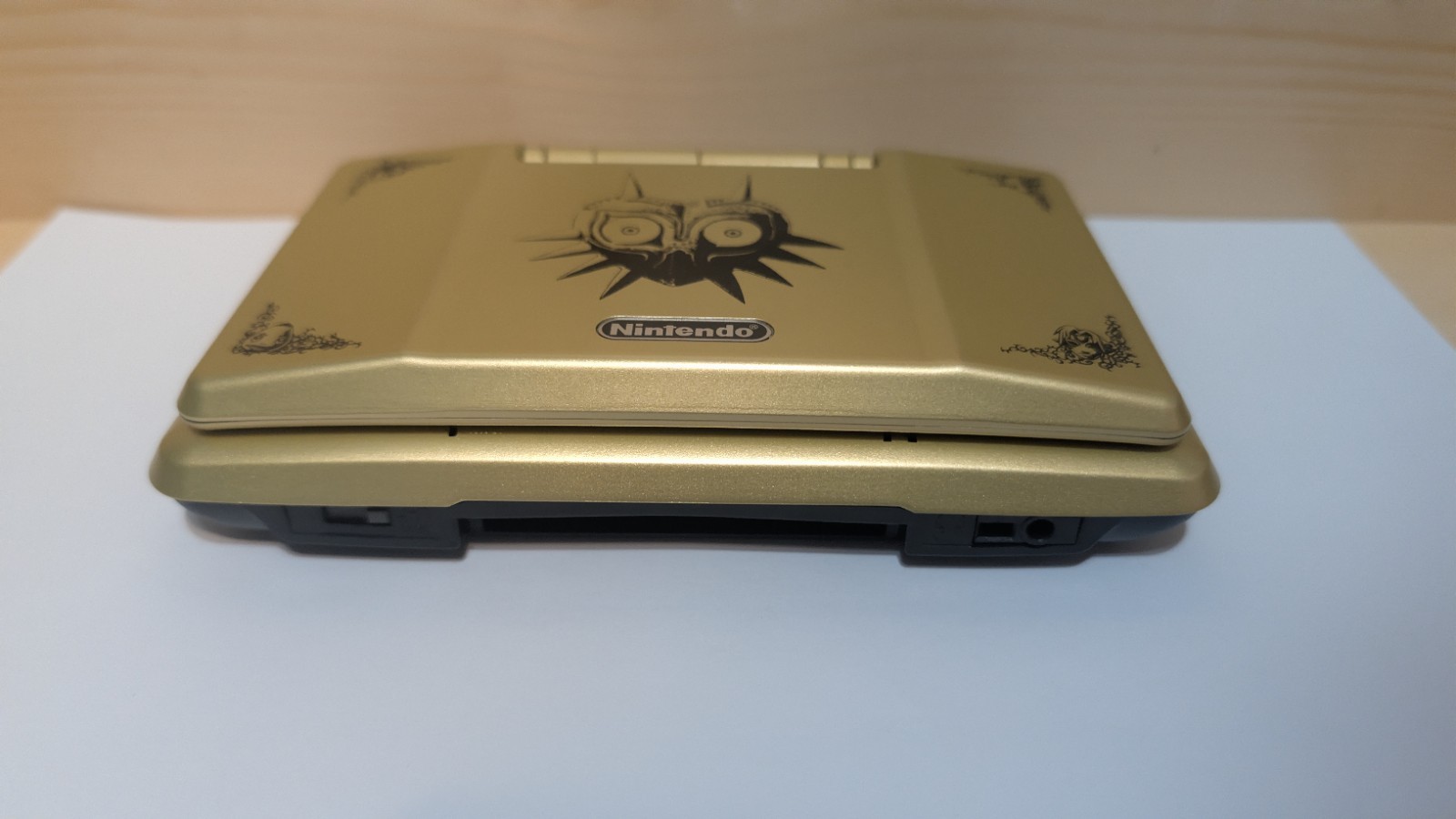 Nintendo DS NTR/Fat/Original GoldZelda Reshelled W/USB Cable New Battery & USB-C