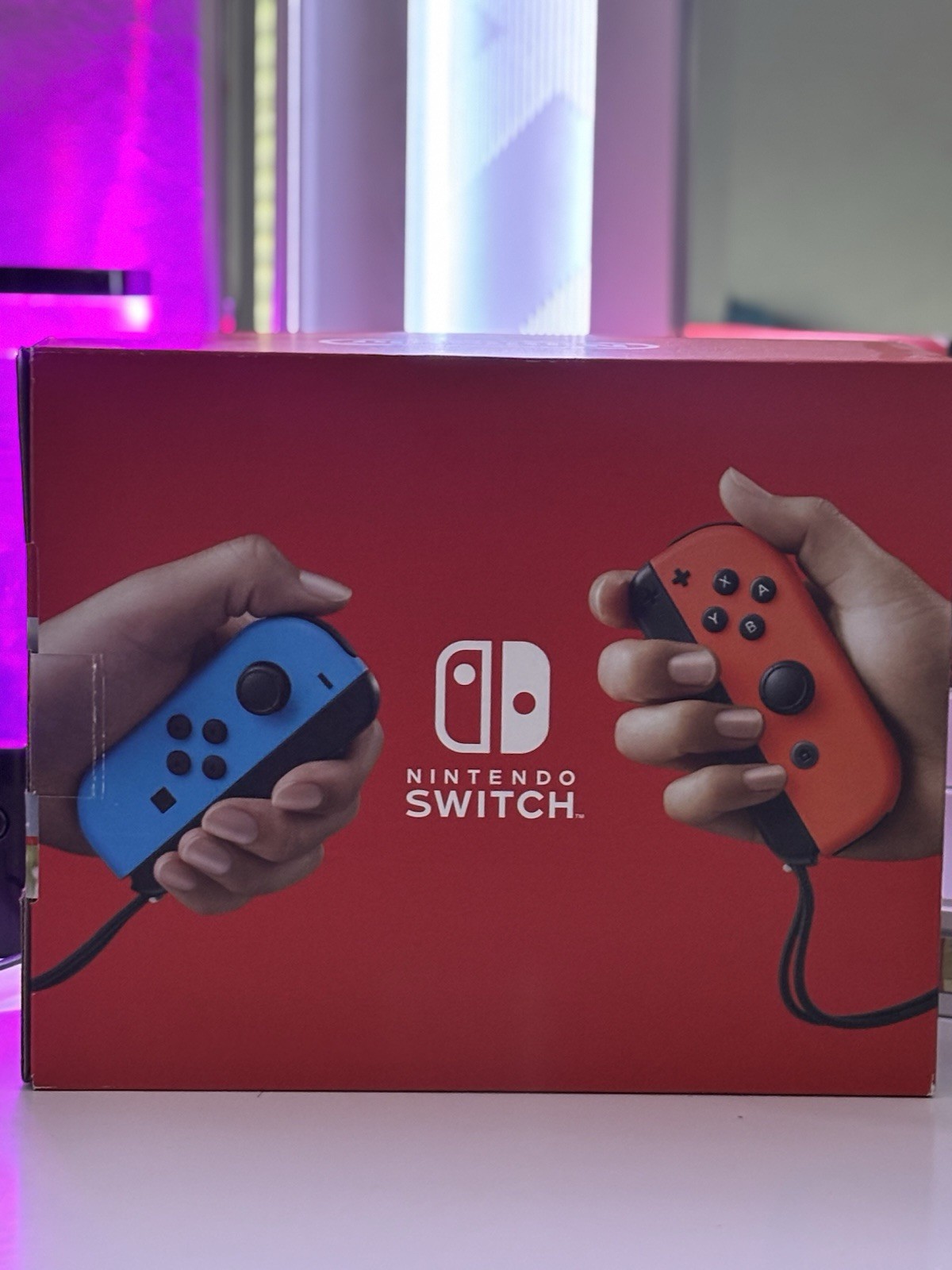 Nintendo Switch Console Wi-Fi Neon Red/Blue Joy-Con w/ Dock