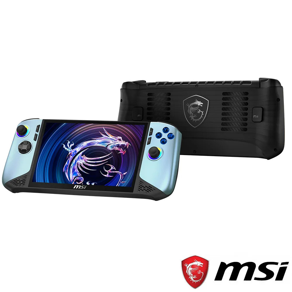 MSI HANDHELDS Claw 8 AI+ Glacier Blue Edition A2VM Copilot+ PC