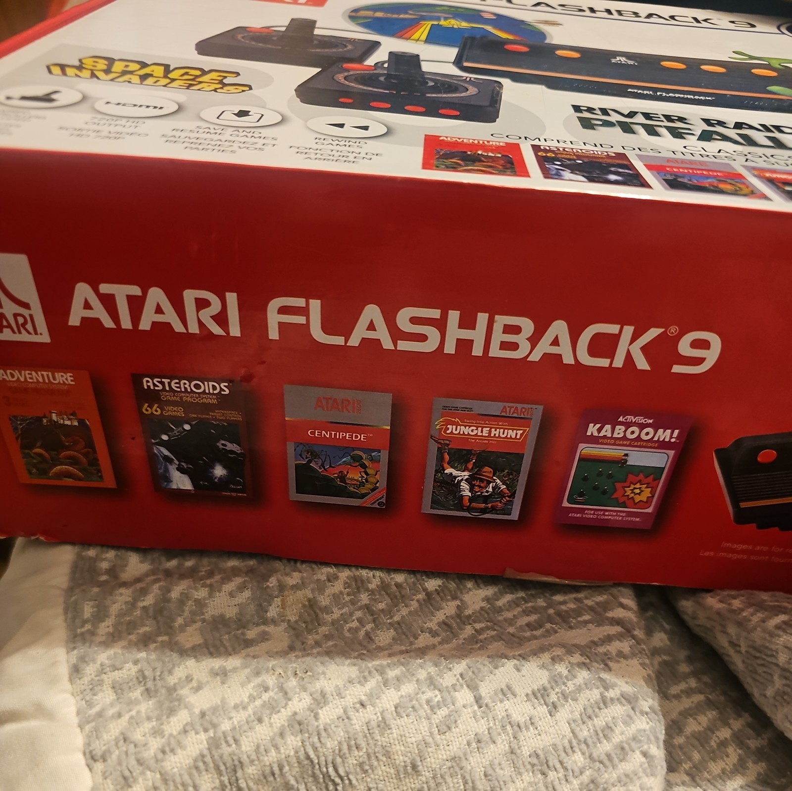 Atari Flashback 9 Deluxe Console with 110 Built-In Games . Mint Condition tested