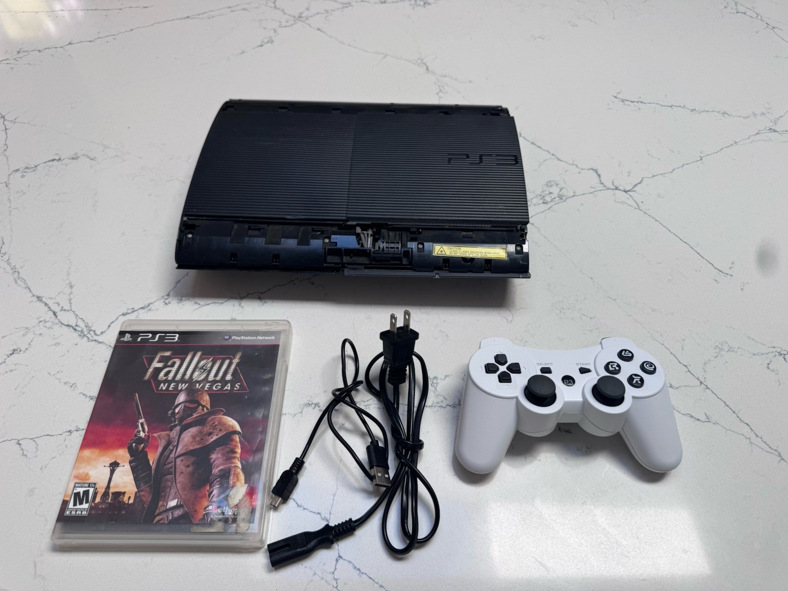 Sony PlayStation 3 PS3 Super Slim CECH-4201A Console Bundle Tested