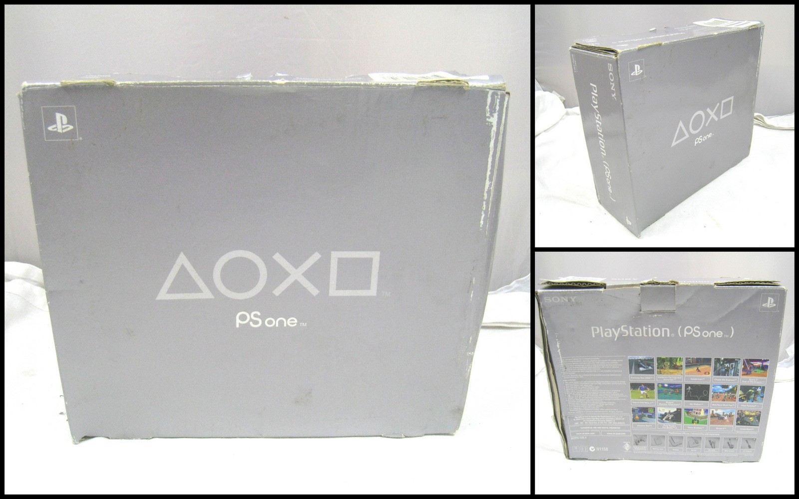 Sony PlayStation One PS One Video Game Console SCPH-102A (Box Only)