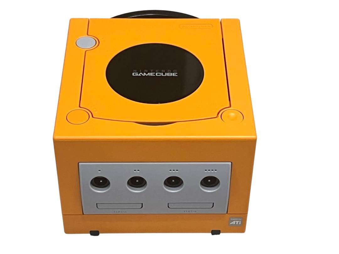 【Near Mint】Nintendo Gamecube Orange Console Enjoy DOL-001 JP Game GC System JP