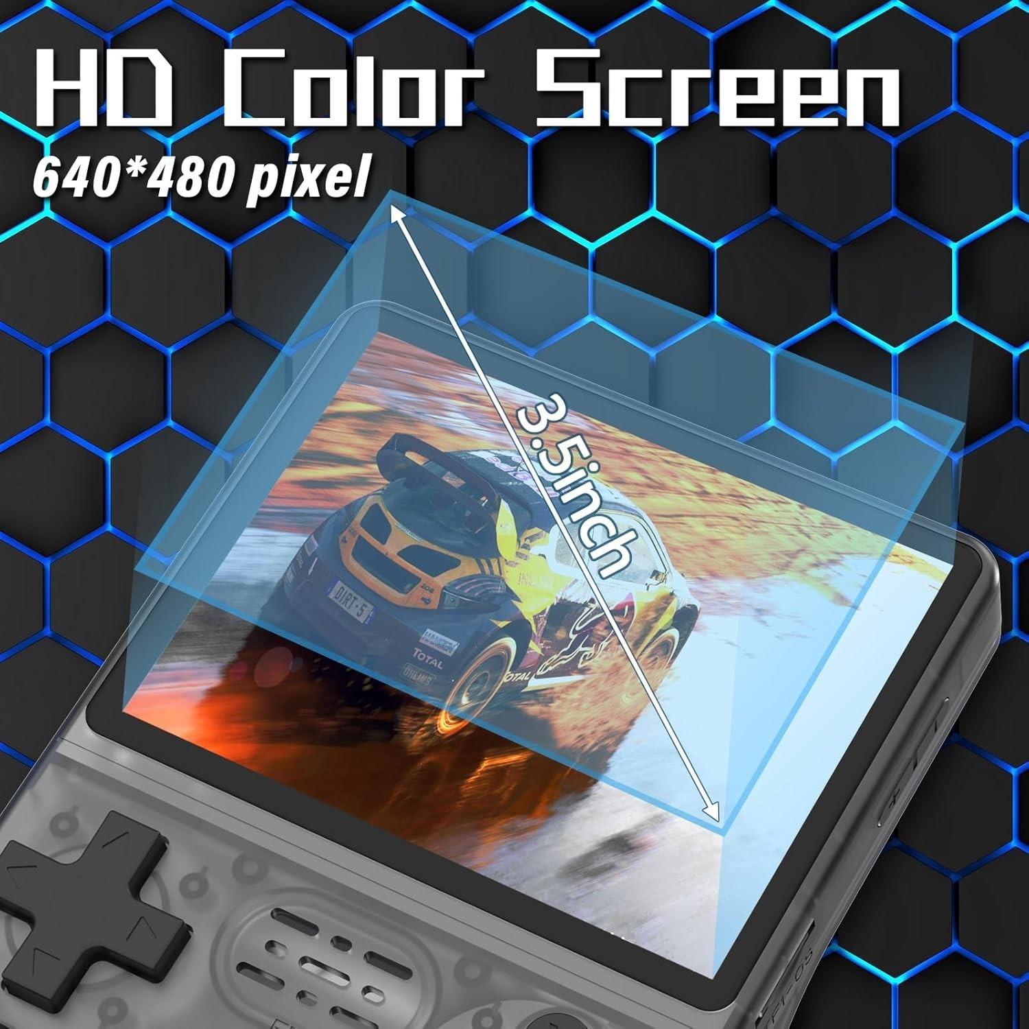 Portable Handheld Game Console 3.5 Inch IPS Screen 256GB Retro Arcade