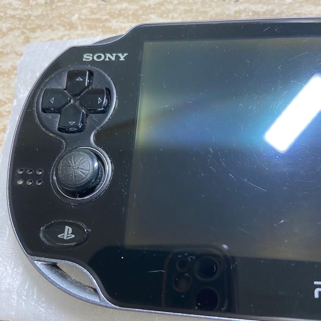 PS Vita 1000 Crystal Black Wi-Fi Complete Excellent 6678