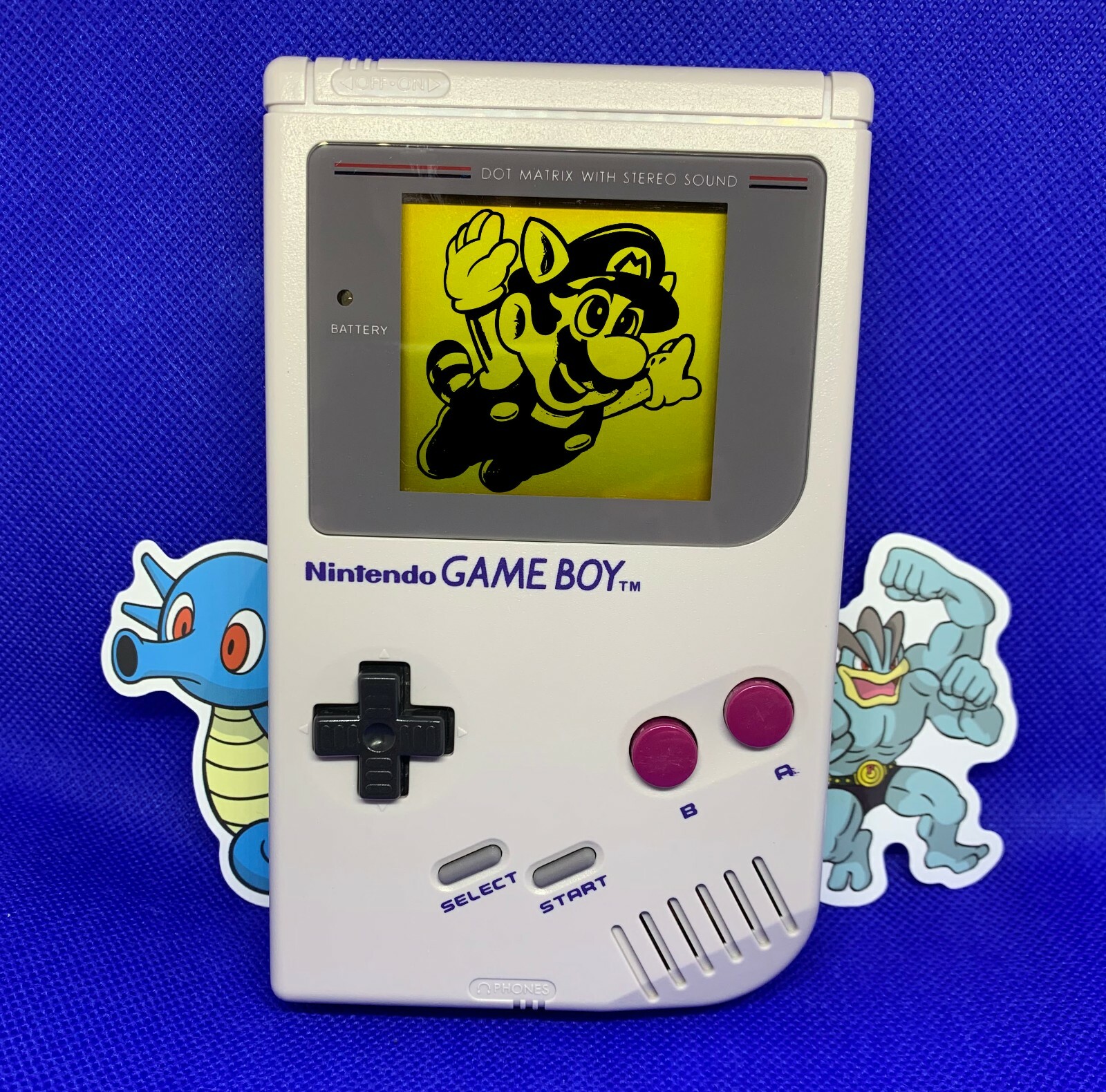 *RESTORED AUTHENTIC ORIGINAL* NINTENDO GAME BOY DMG-01 GRAY CONSOLE SYSTEM