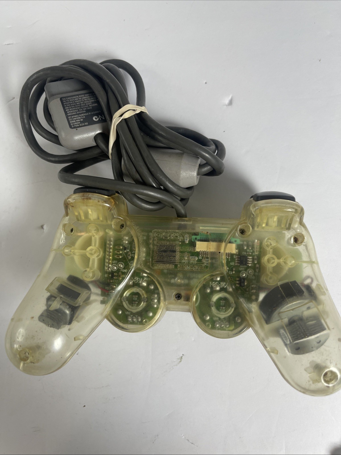 PlayStation 1 (SCPH-7001) Console – Controller & Memory Card – Read Description