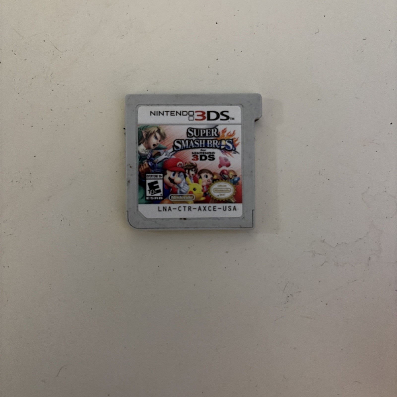 Rare Nintendo 2DS Clear Ruby-Red Console/Charger/4 Games/ Mario Carrying Case