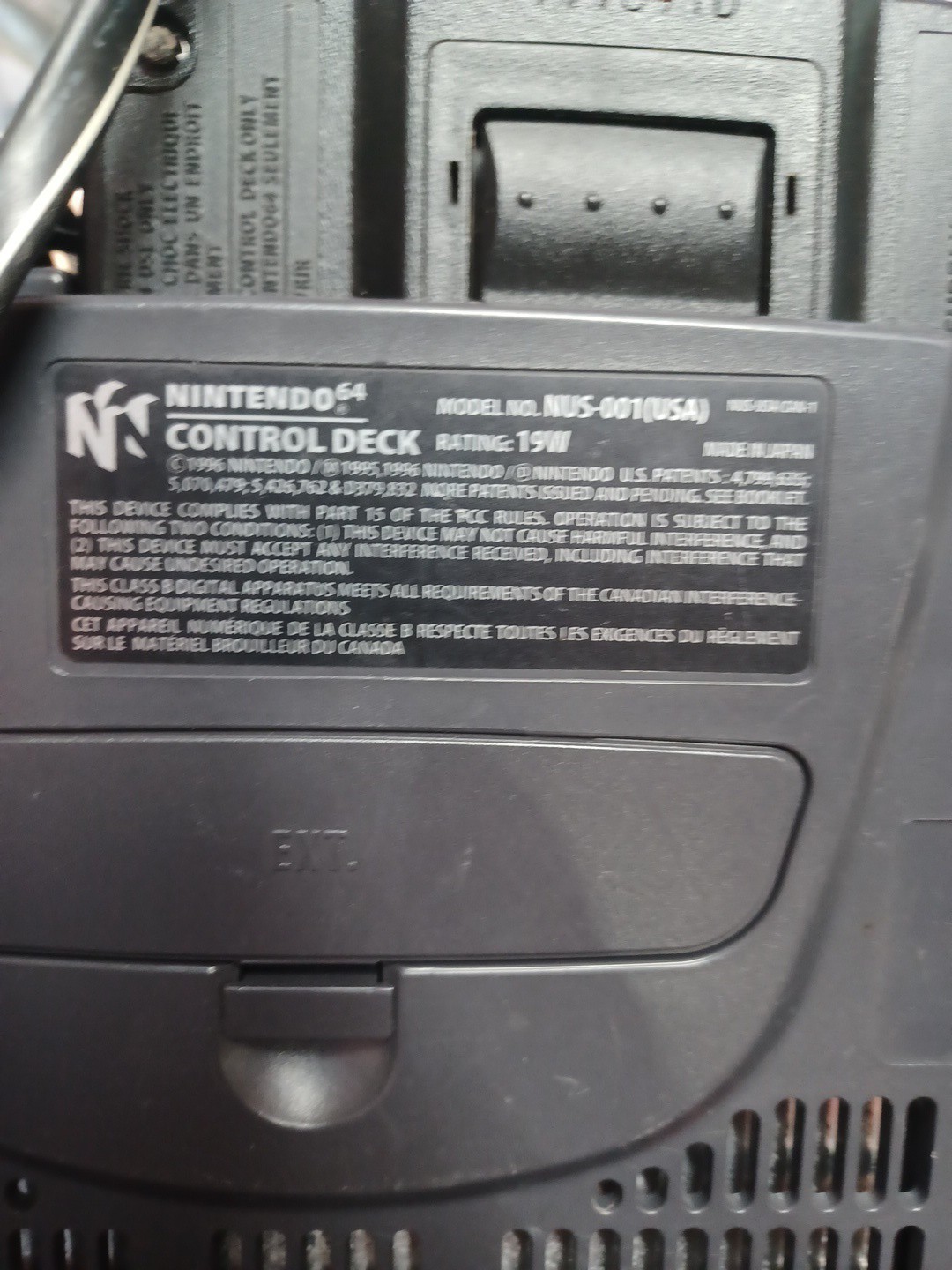 Nintendo 64-N64- Console- Tested Working W/ Game-1 Controller-a.v & Power Supply
