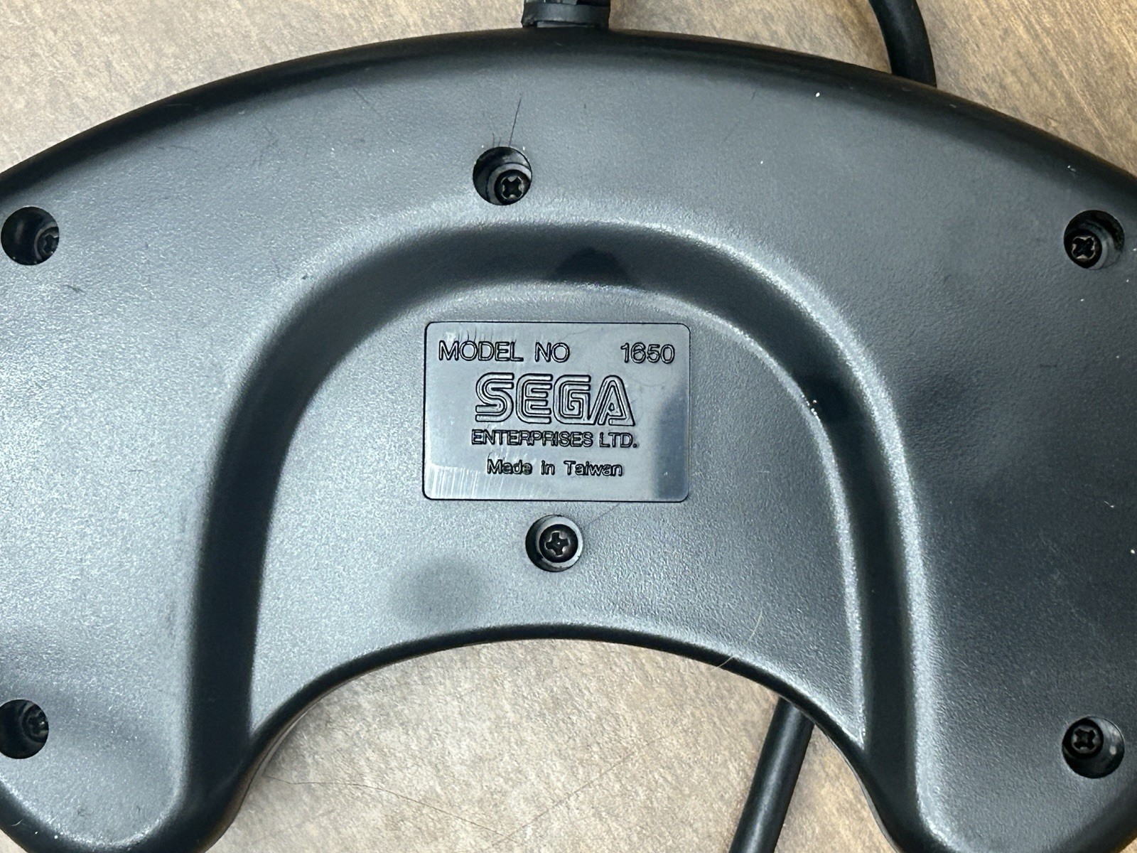 Sega Genesis Model 1 MK-1601 with 2 controllers and 2 Games. TESTED!
